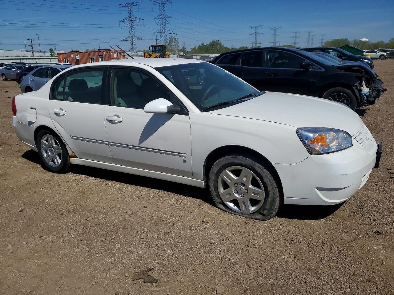 2006 Chevrolet Malibu Lt Белый vin: 1G1ZT51F06F170694