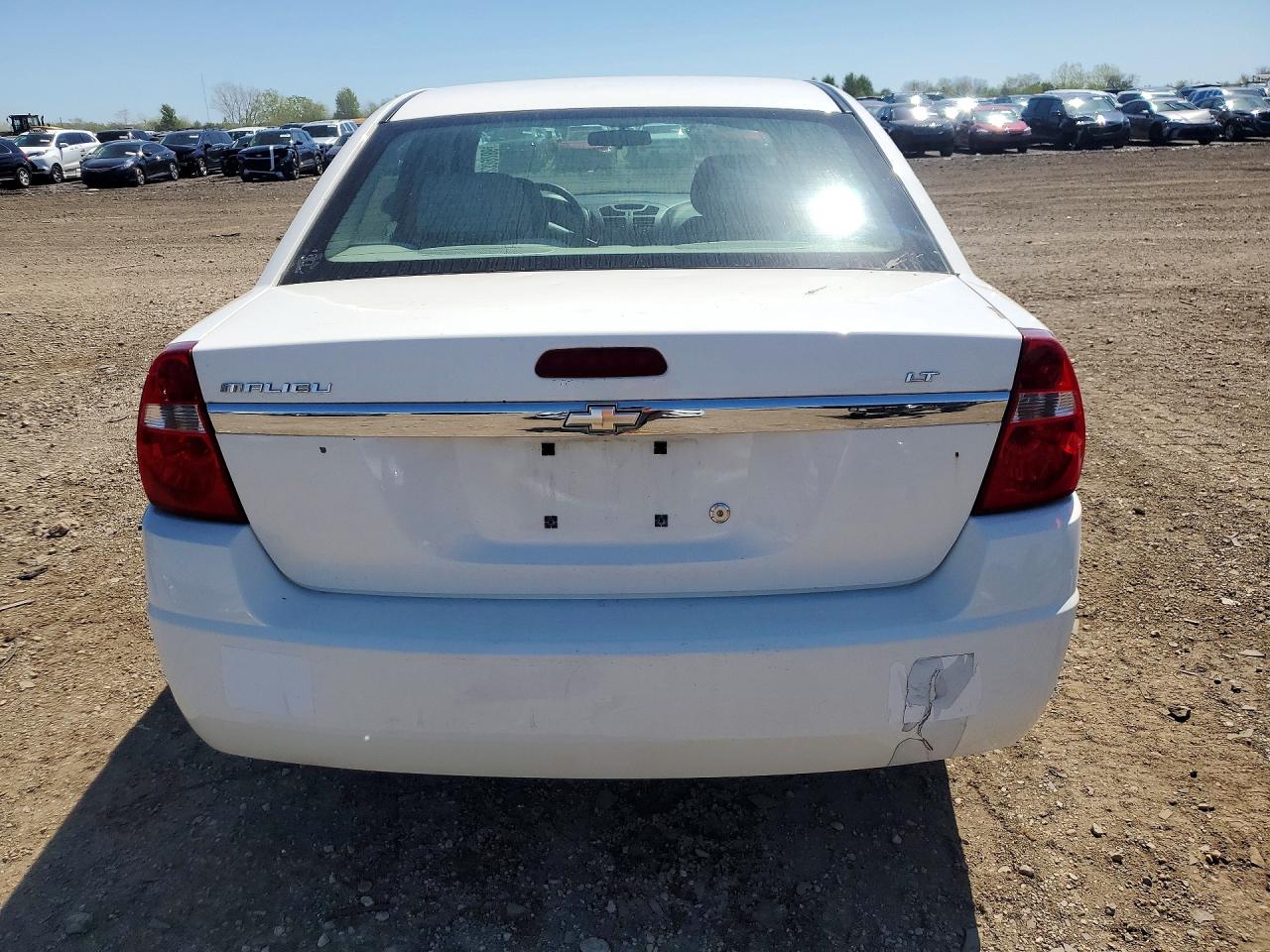 2006 Chevrolet Malibu Lt Белый vin: 1G1ZT51F06F170694