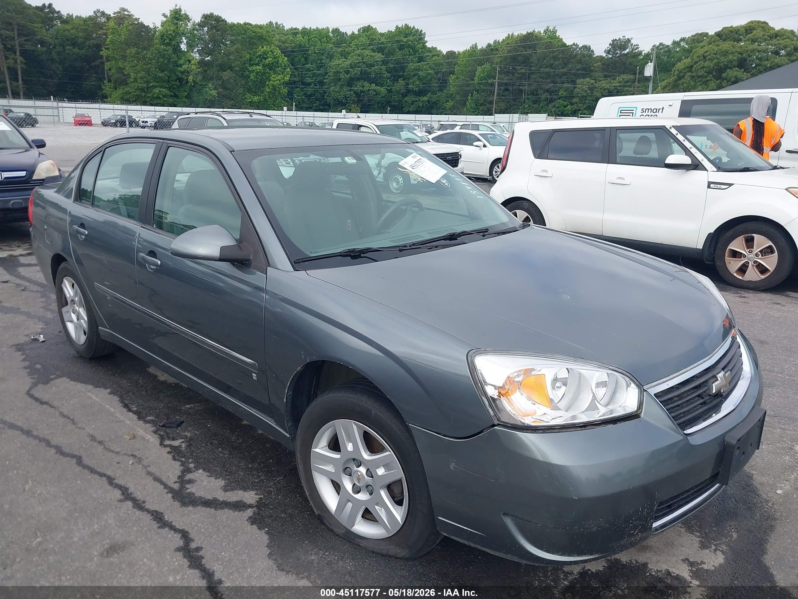 2006 Chevrolet Malibu Lt Green vin: 1G1ZT51F36F139889