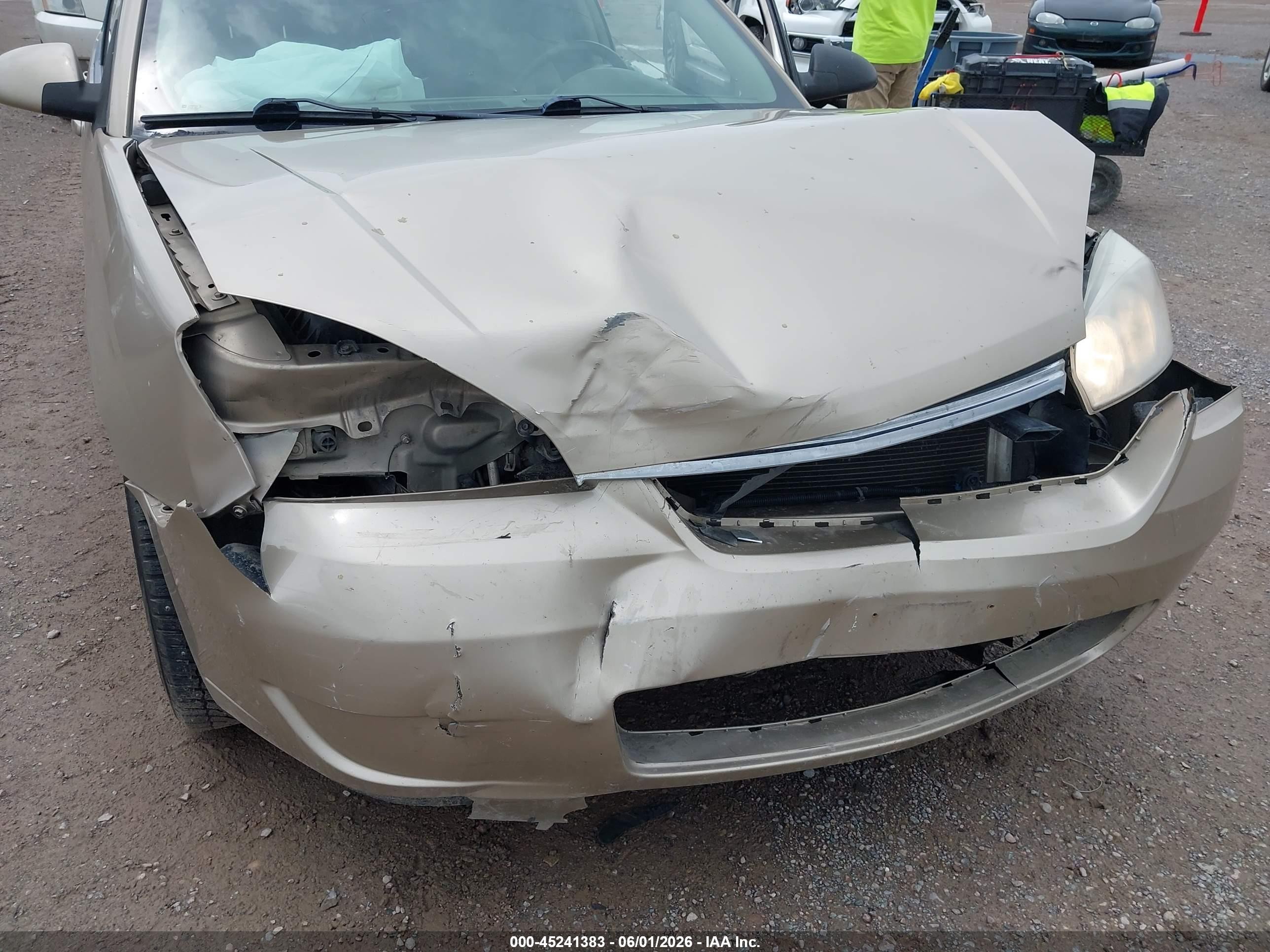 2006 Chevrolet Malibu Lt Золотой vin: 1G1ZT51F46F272743