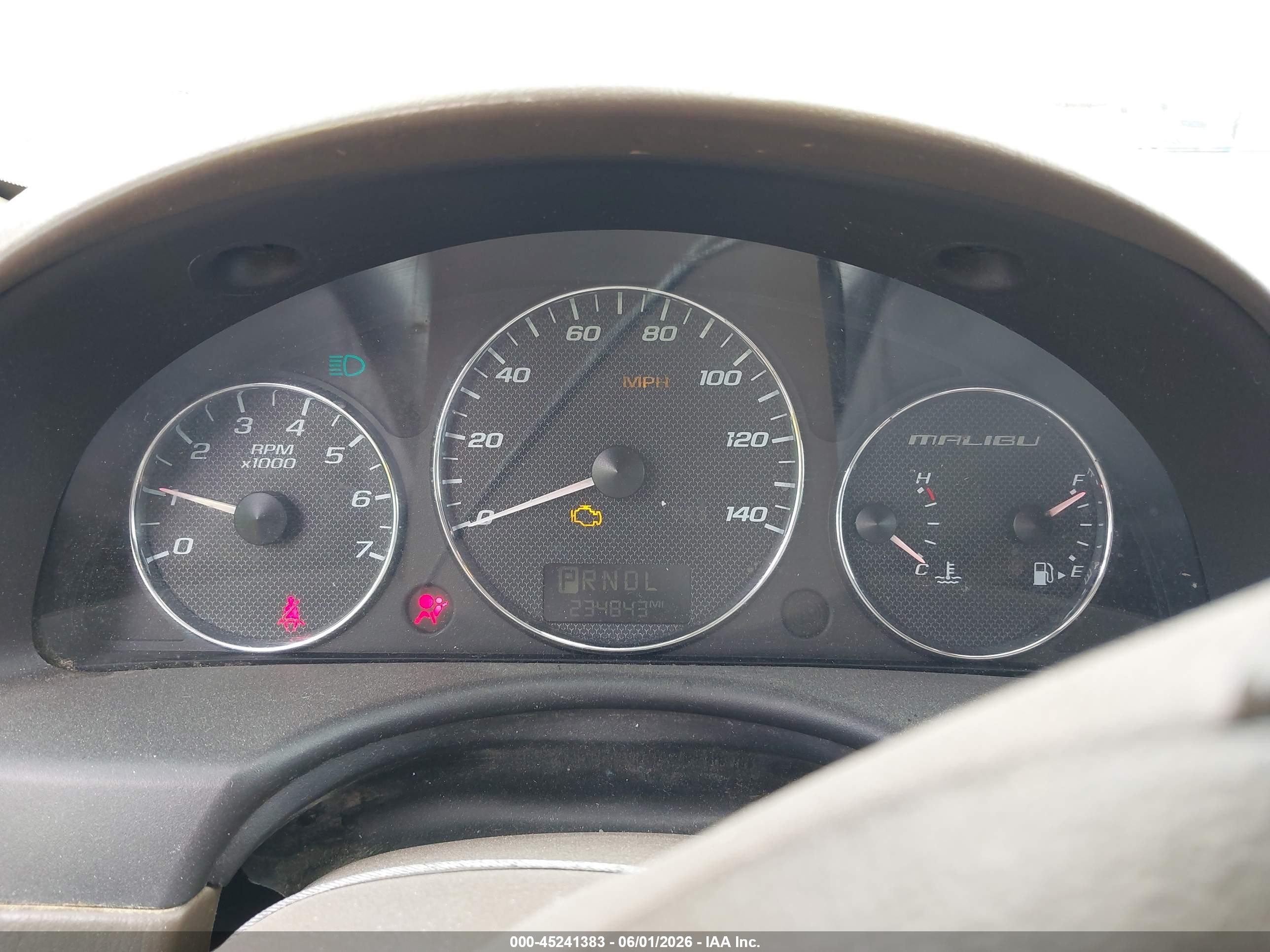 2006 Chevrolet Malibu Lt Золотой vin: 1G1ZT51F46F272743