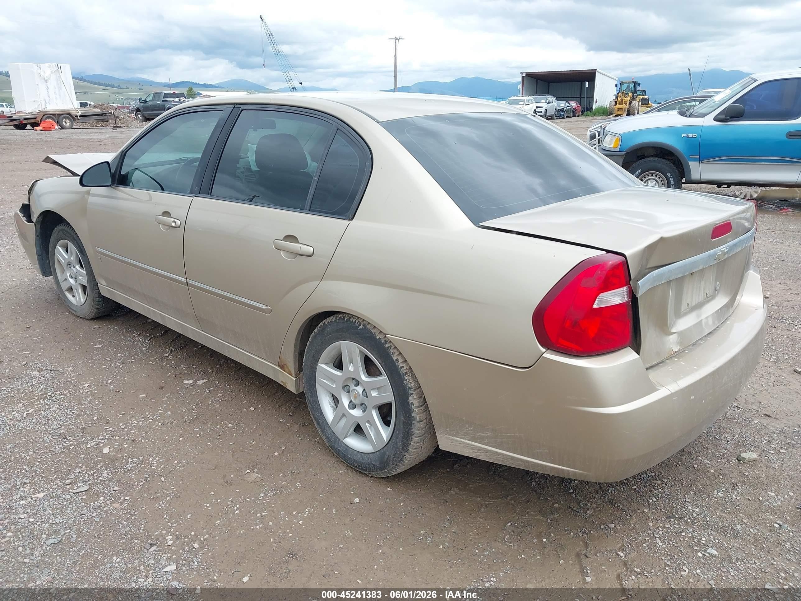 2006 Chevrolet Malibu Lt Золотой vin: 1G1ZT51F46F272743