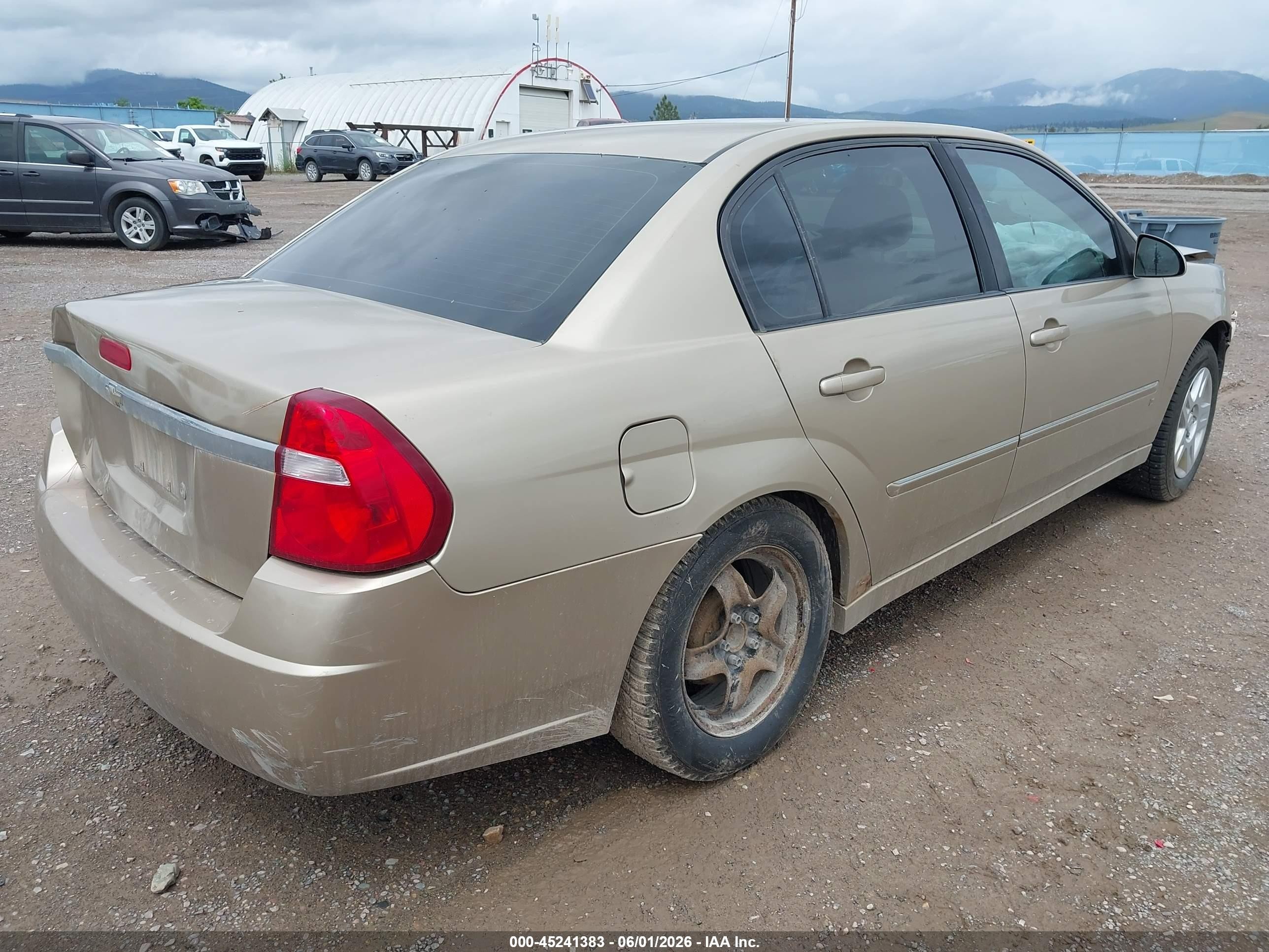 2006 Chevrolet Malibu Lt Золотой vin: 1G1ZT51F46F272743