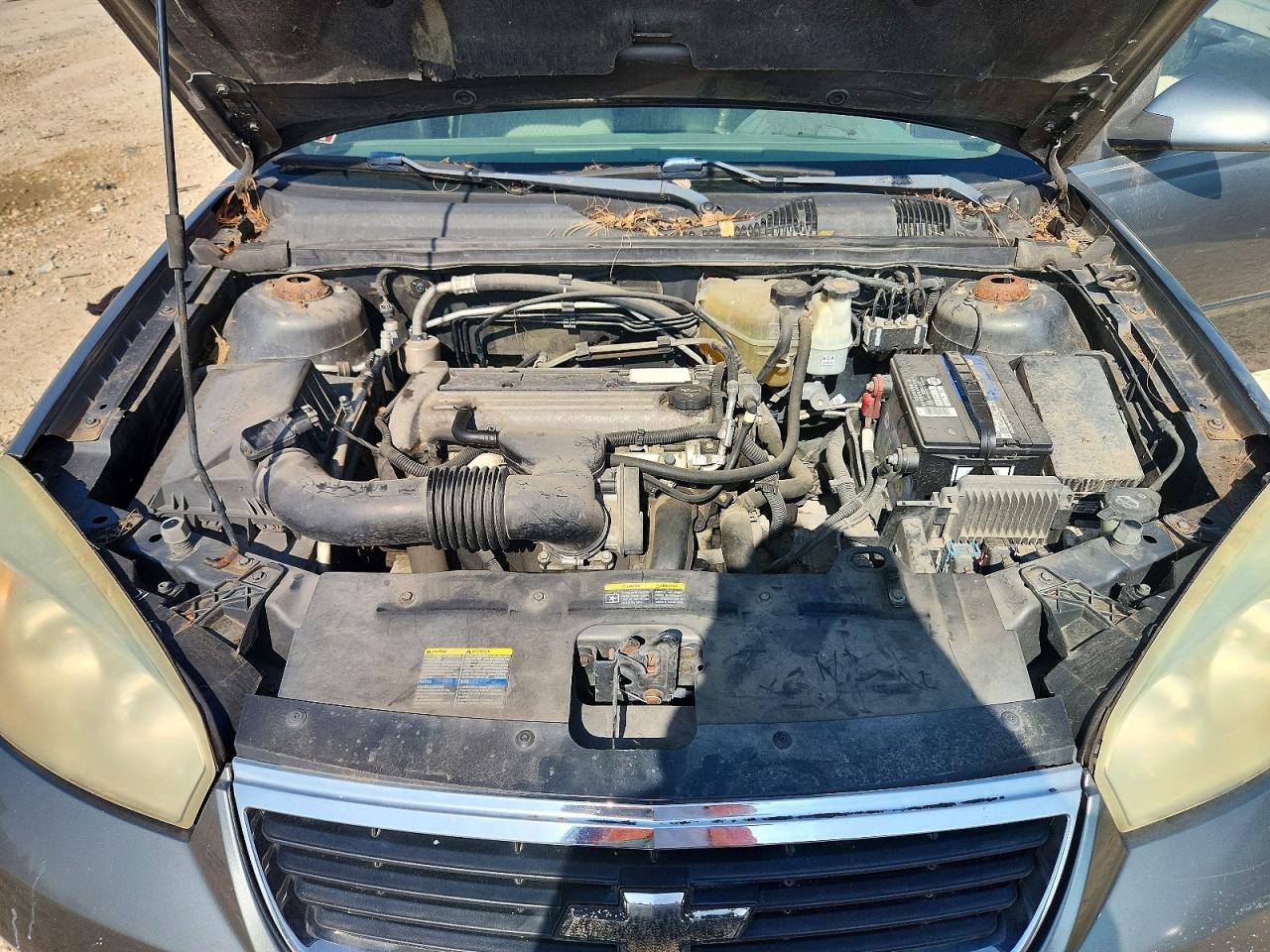2006 Chevrolet Malibu Lt Gray vin: 1G1ZT51F66F156718