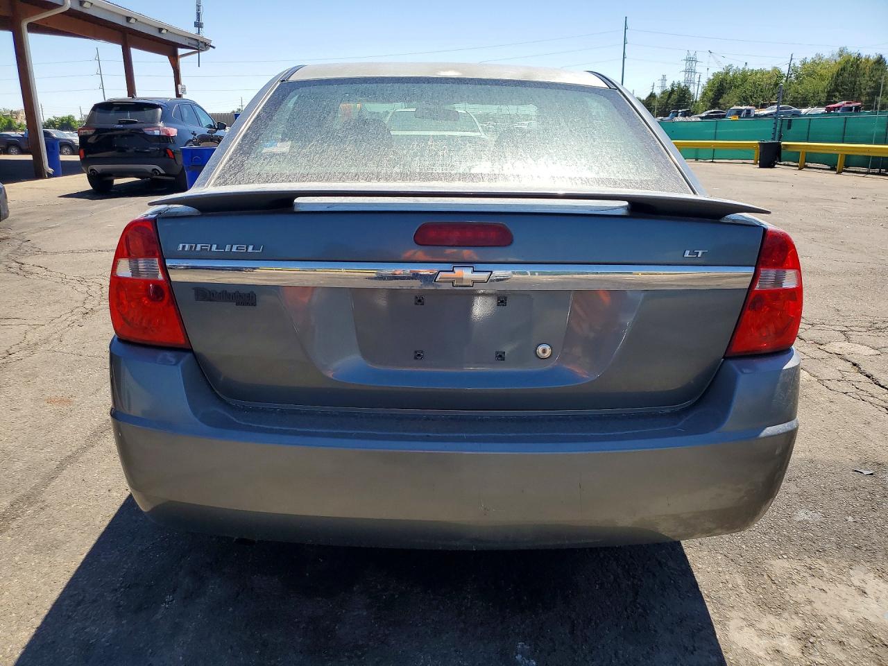 2006 Chevrolet Malibu Lt Gray vin: 1G1ZT51F86F140309