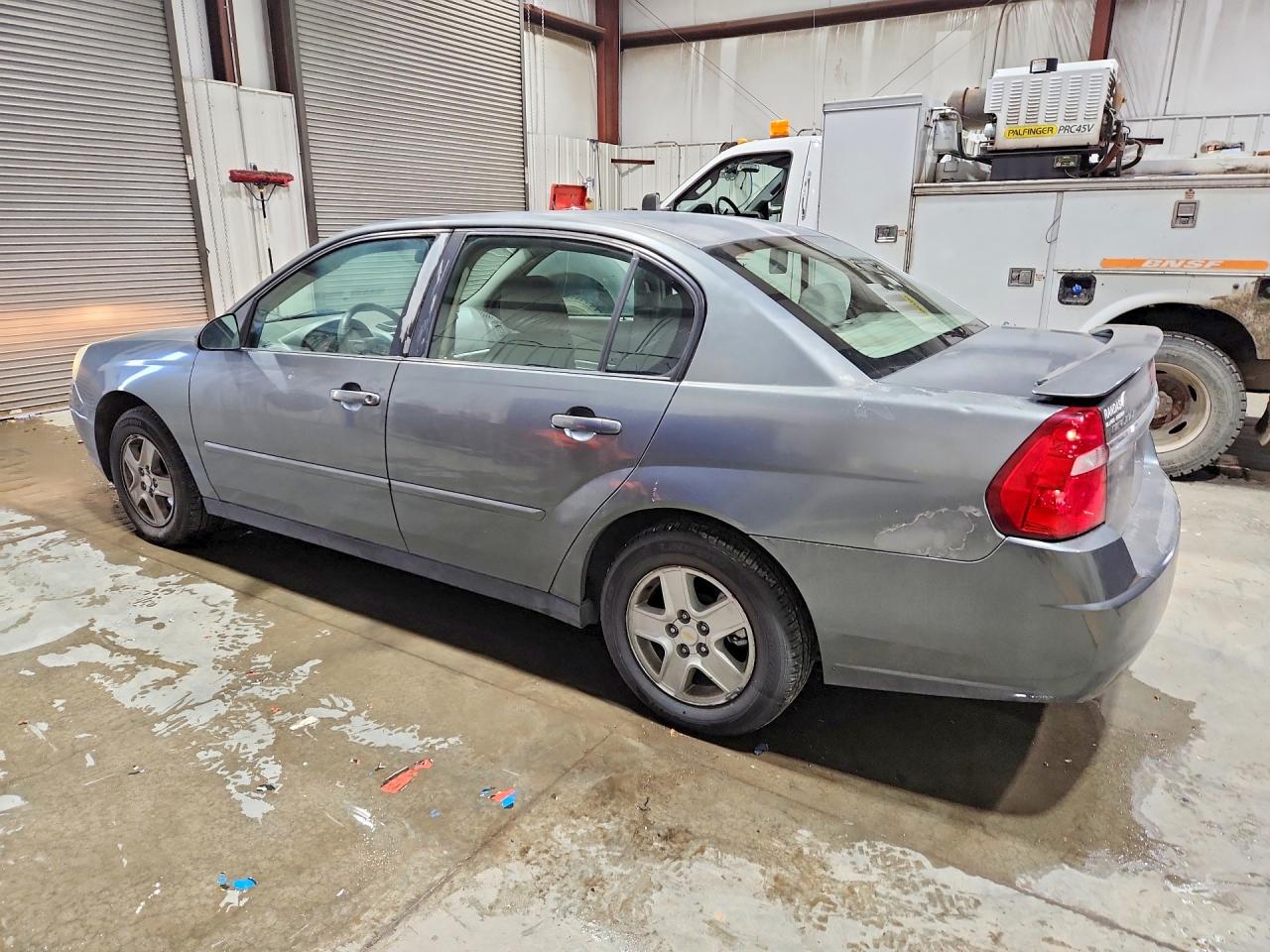 2005 Chevrolet Malibu Ls Gray vin: 1G1ZT52805F227684