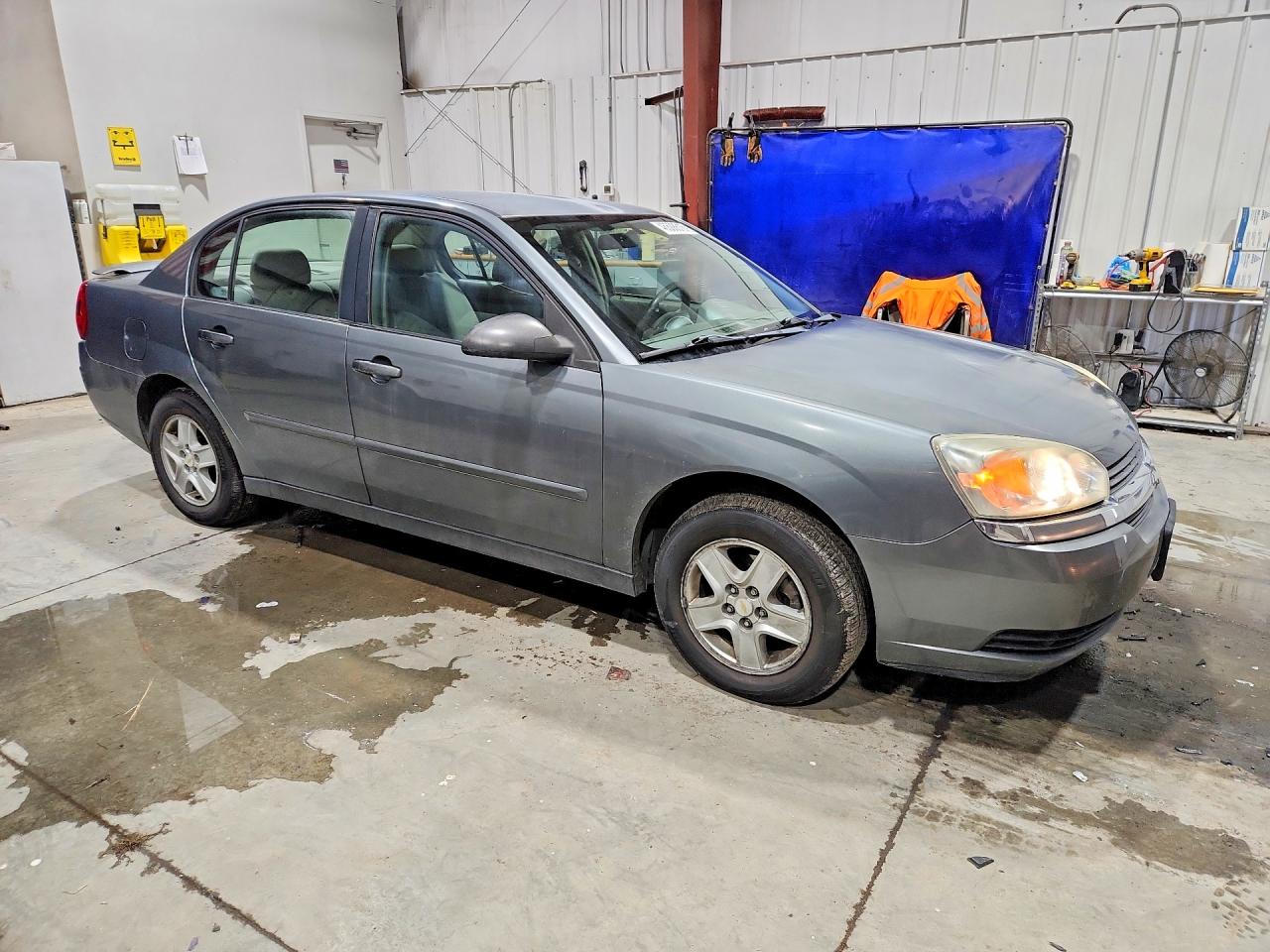 2005 Chevrolet Malibu Ls Gray vin: 1G1ZT52805F227684