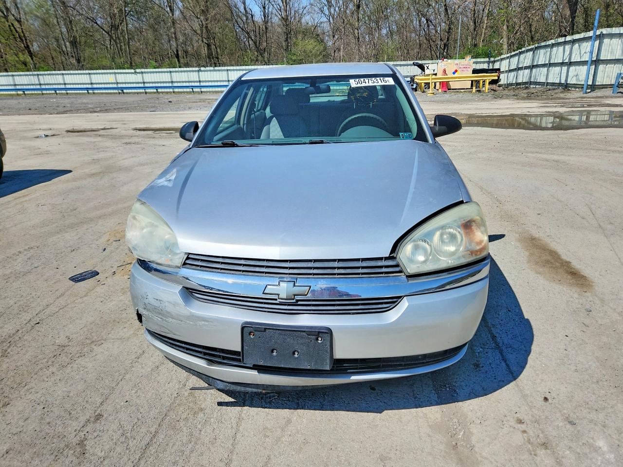 2005 Chevrolet Malibu Ls Silver vin: 1G1ZT52815F257910