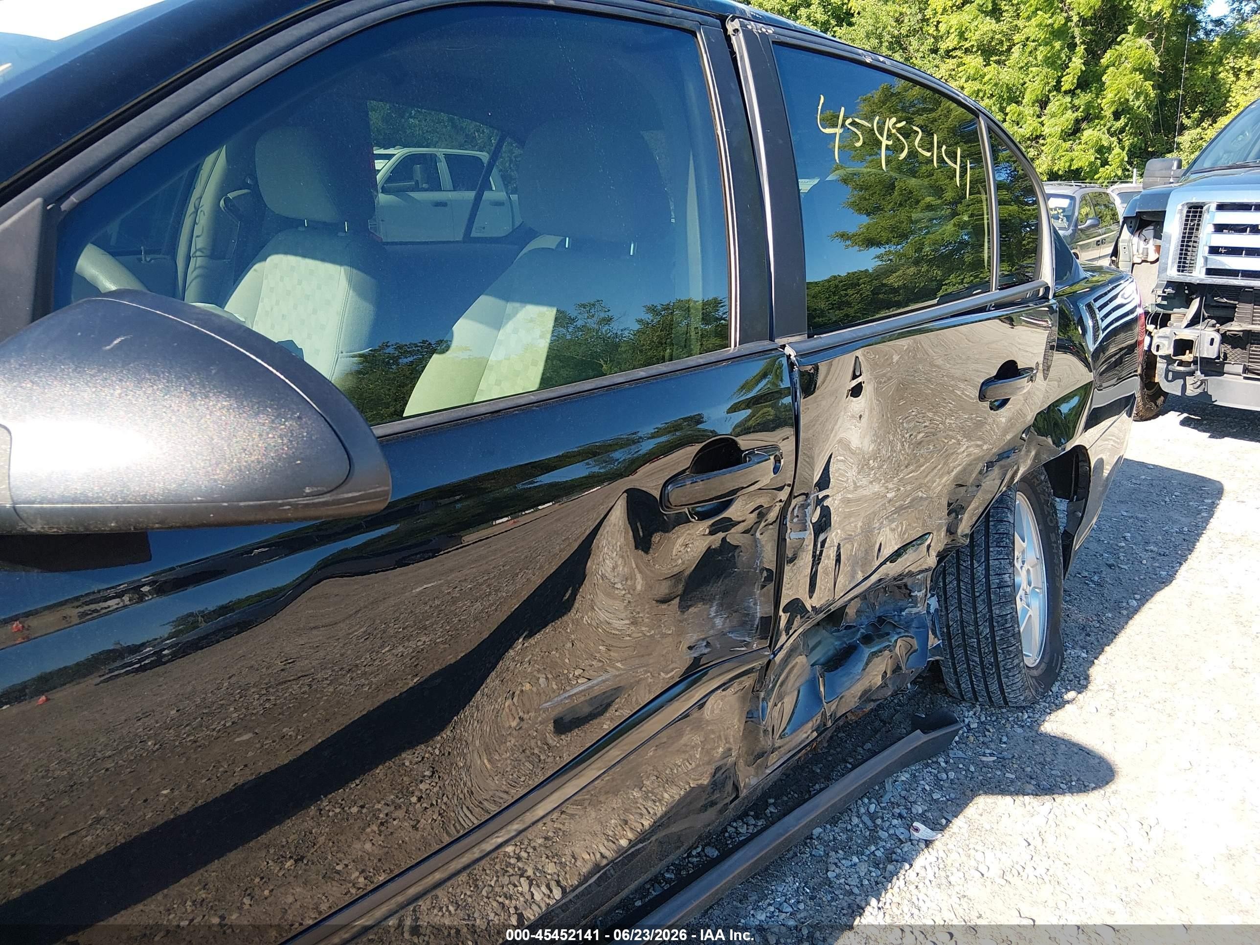 2005 Chevrolet Malibu Ls Black vin: 1G1ZT52825F322098
