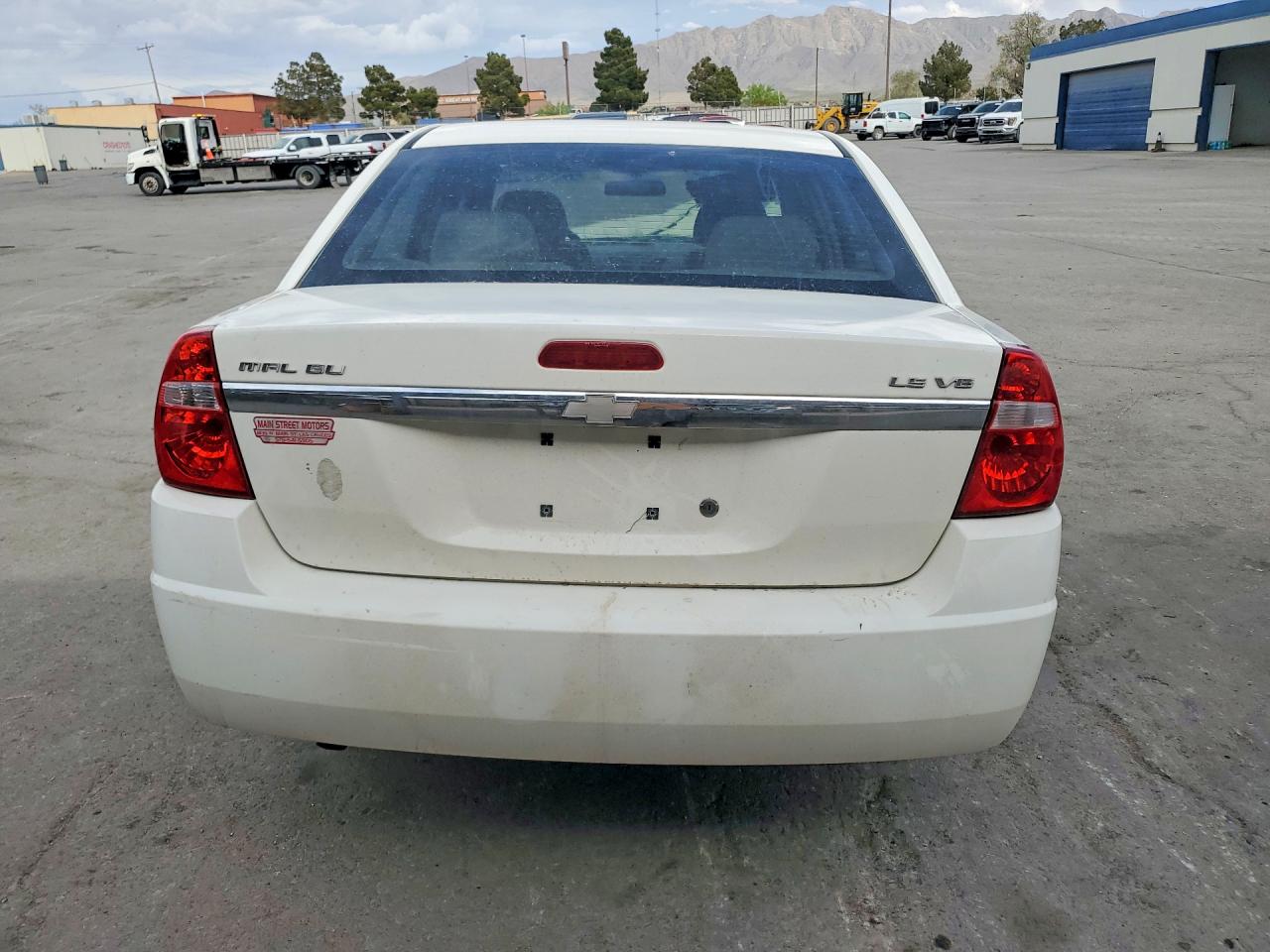 2004 Chevrolet Malibu Ls White vin: 1G1ZT52834F118456
