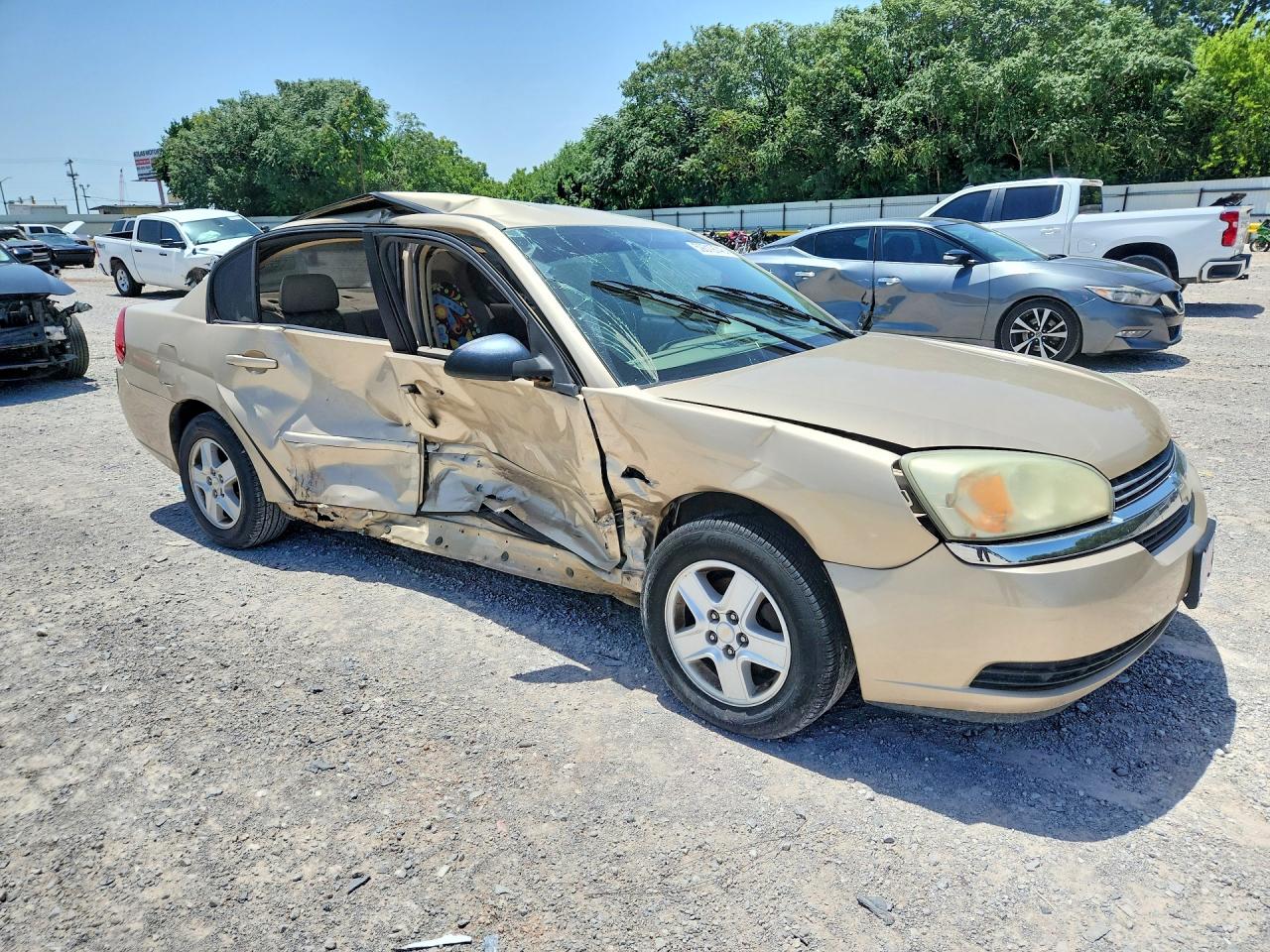 2004 Chevrolet Malibu Ls Tan vin: 1G1ZT52844F215472
