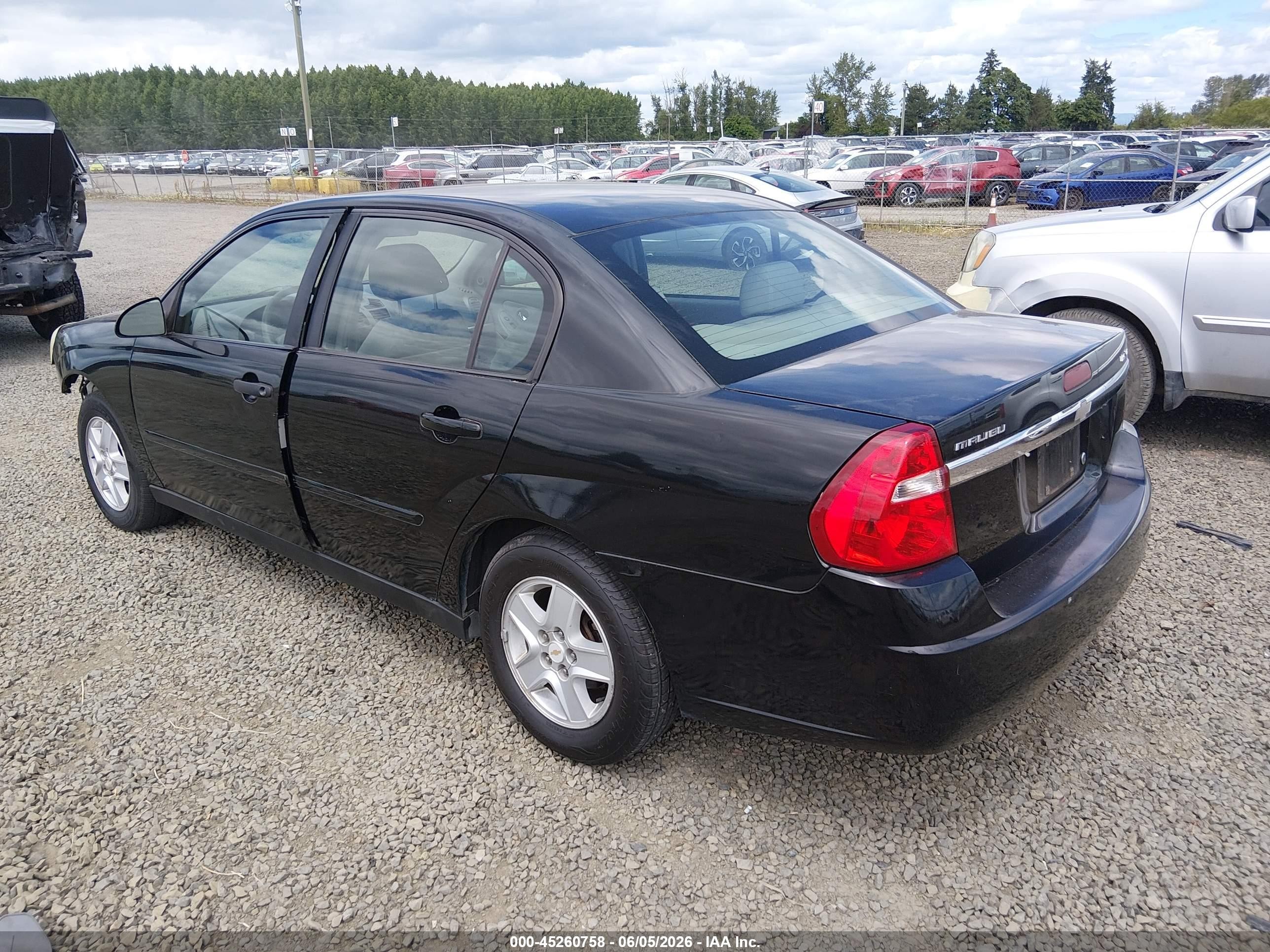 2004 Chevrolet Malibu Ls Черный vin: 1G1ZT52864F206949