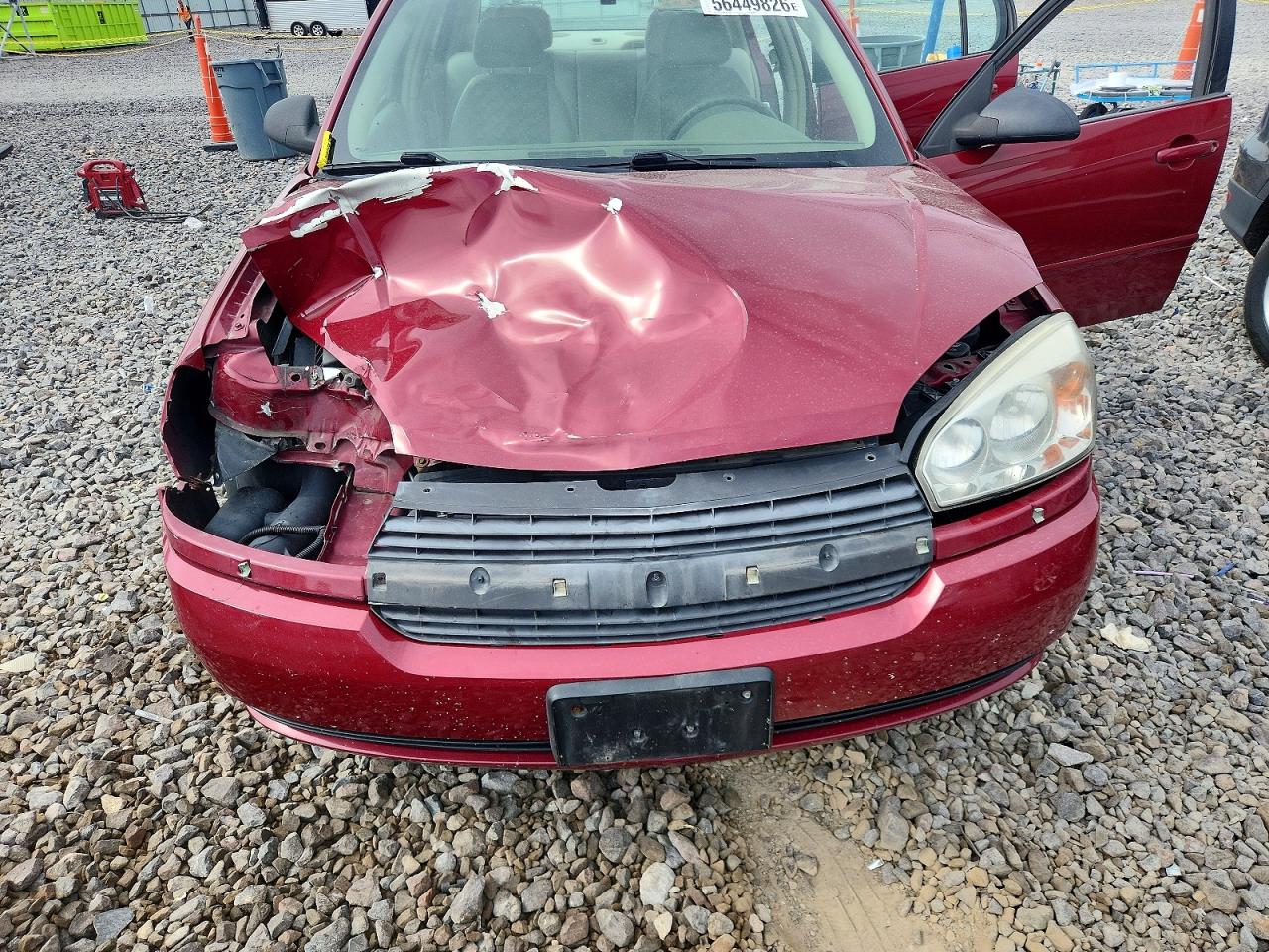 2004 Chevrolet Malibu Ls Burgundy vin: 1G1ZT52874F192110