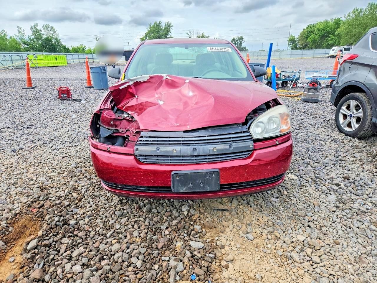2004 Chevrolet Malibu Ls Burgundy vin: 1G1ZT52874F192110