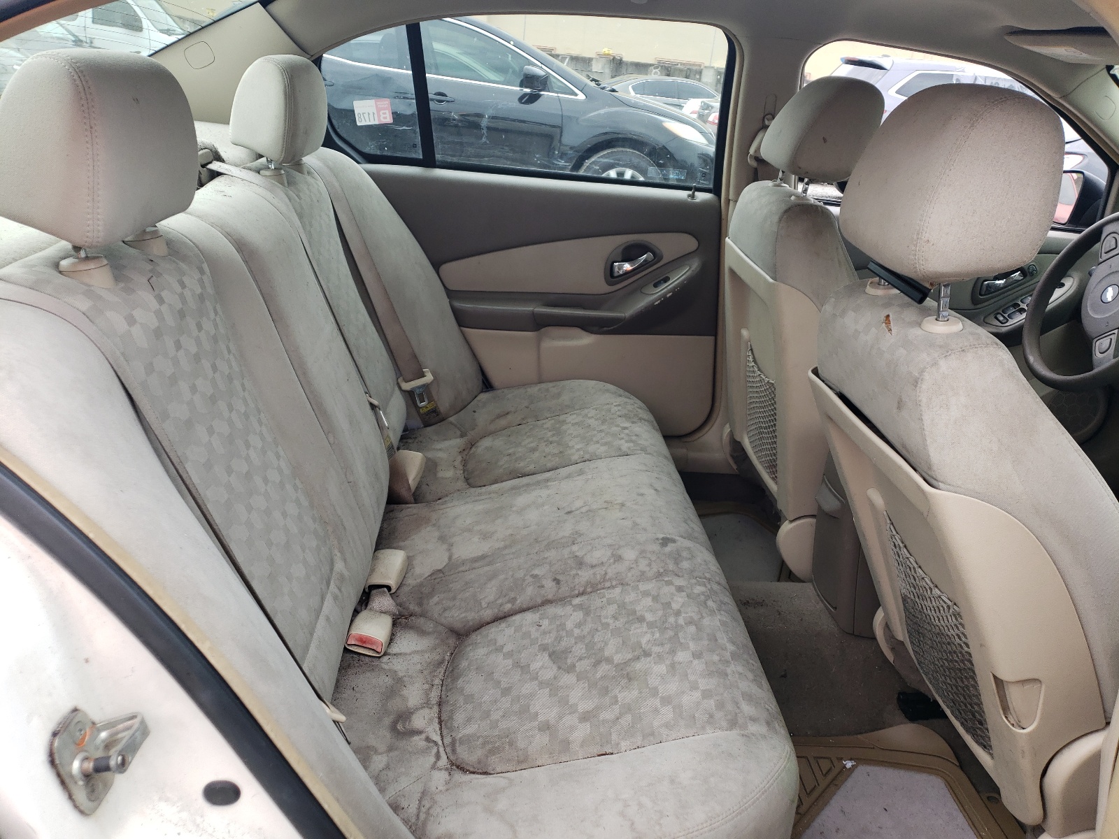 2005 Chevrolet Malibu Ls White vin: 1G1ZT52875F244126