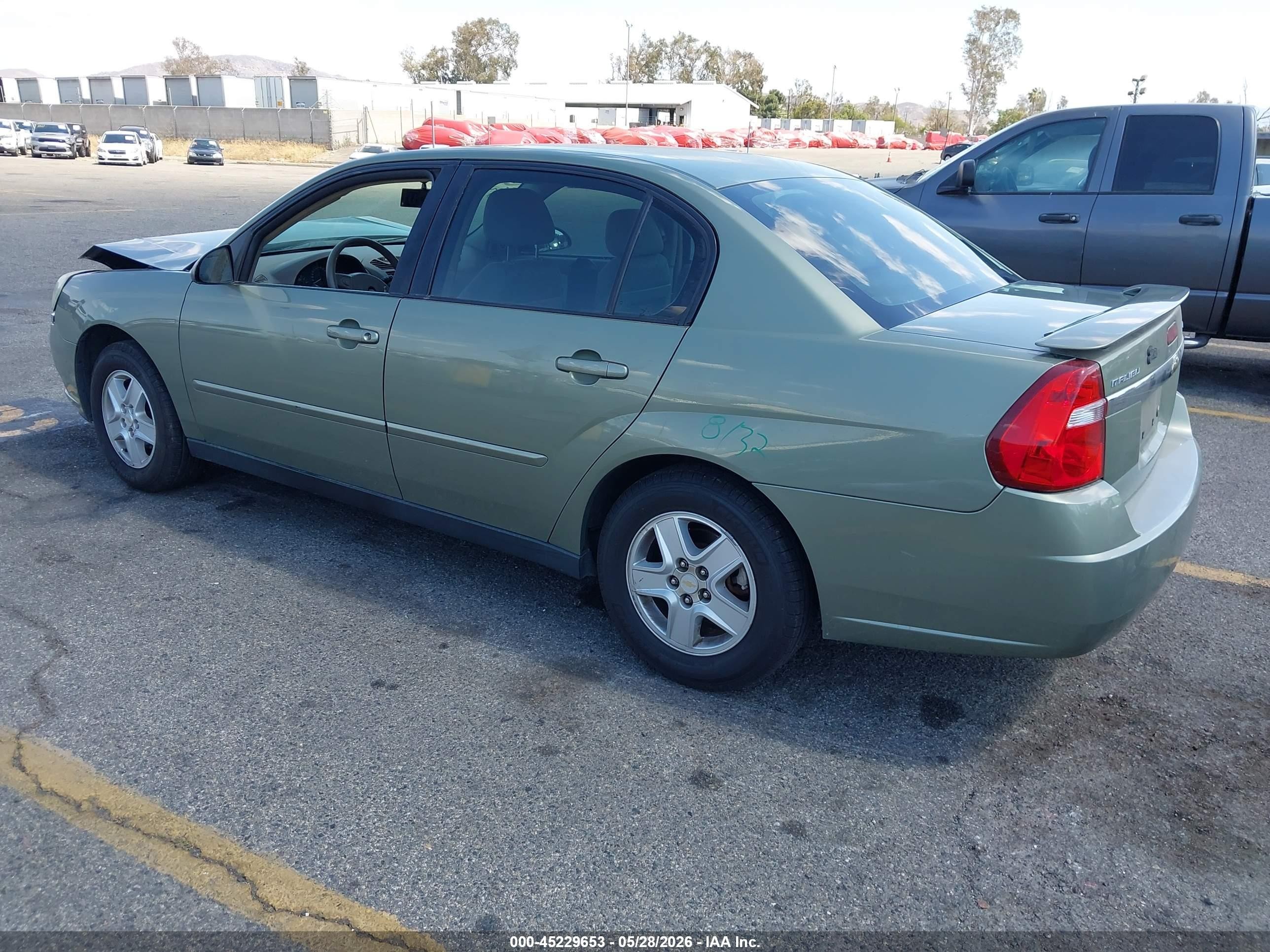 2005 Chevrolet Malibu Ls Желто-коричневый vin: 1G1ZT52885F237475