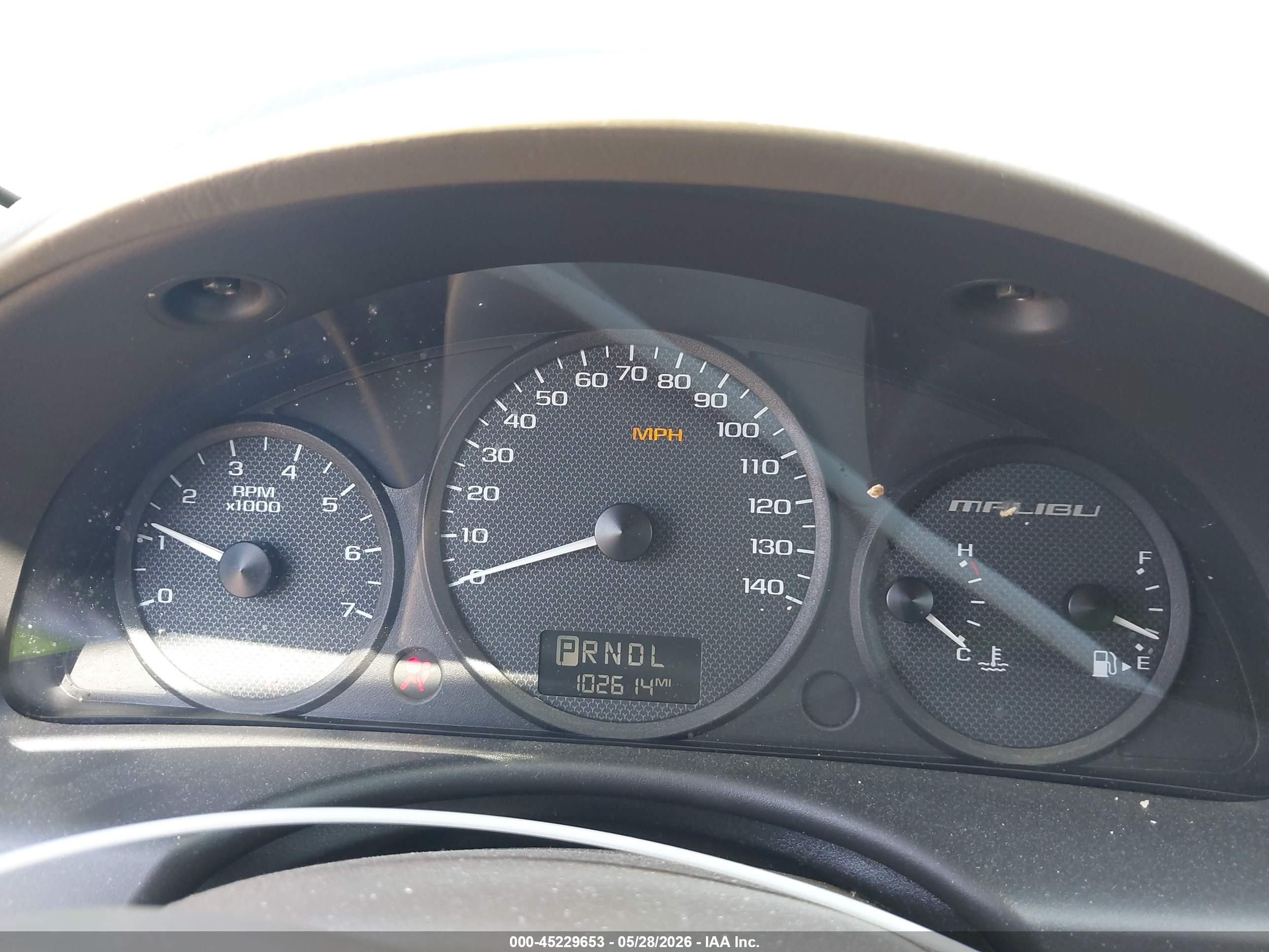 2005 Chevrolet Malibu Ls Желто-коричневый vin: 1G1ZT52885F237475