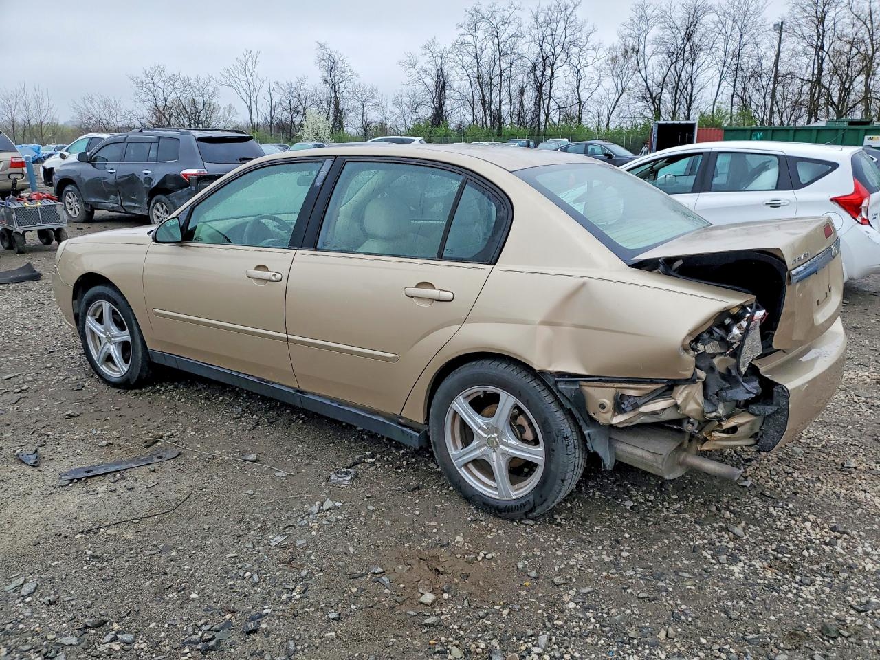 2005 Chevrolet Malibu Ls Gold vin: 1G1ZT52885F328021