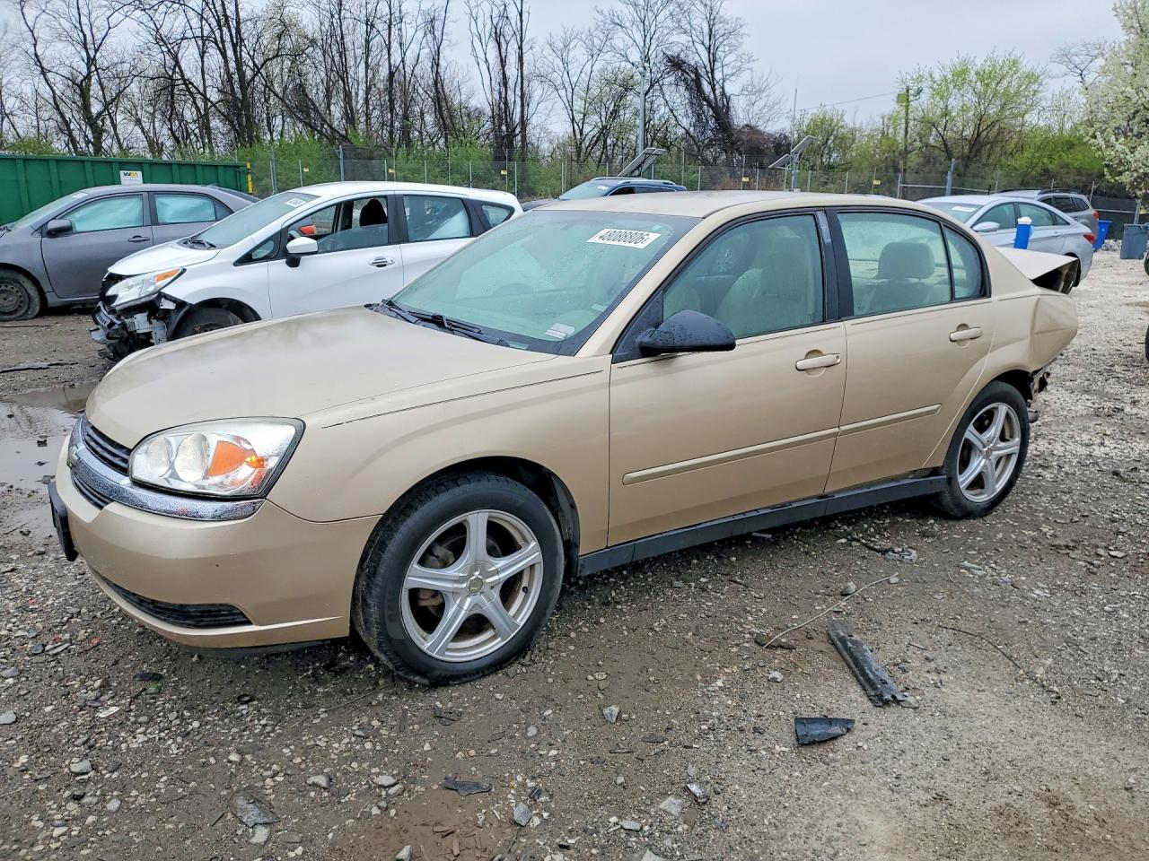 2005 Chevrolet Malibu Ls Gold vin: 1G1ZT52885F328021