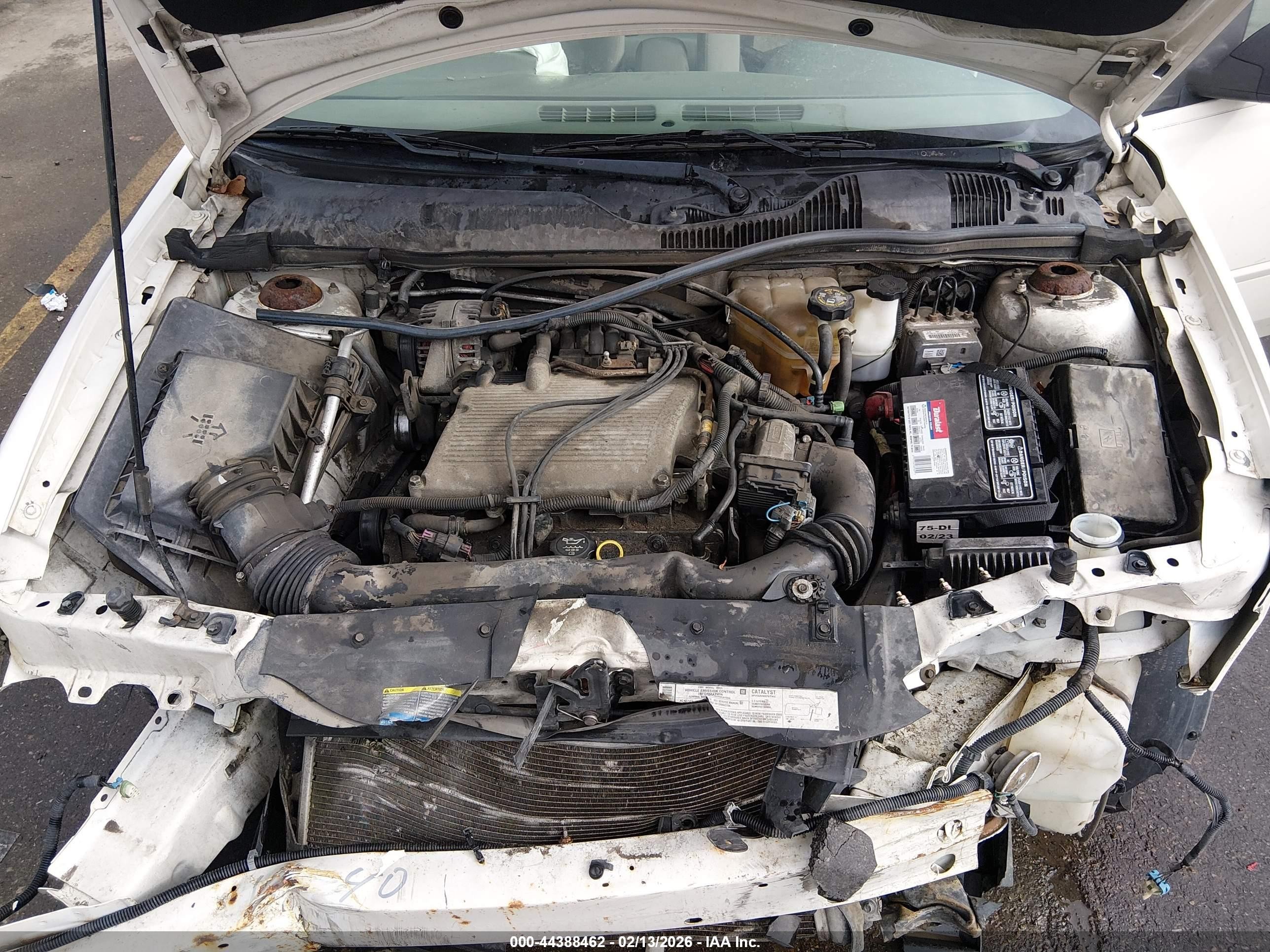 2005 Chevrolet Malibu Ls White vin: 1G1ZT52895F114235