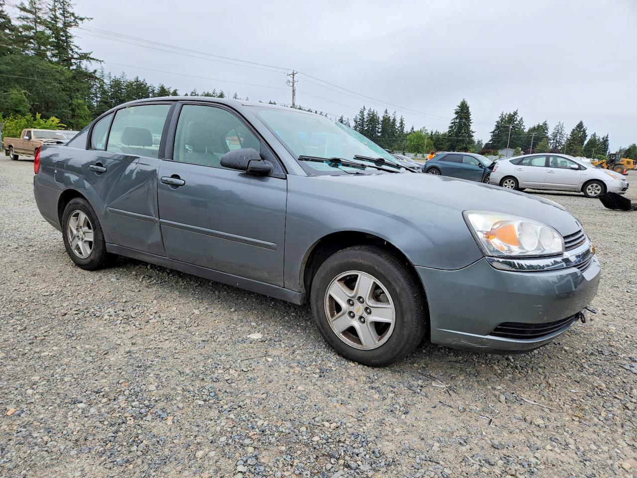 2005 Chevrolet Malibu Ls Gray vin: 1G1ZT52895F280335