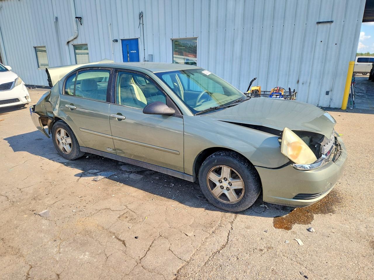 2005 Chevrolet Malibu Ls Зеленый vin: 1G1ZT528X5F204459