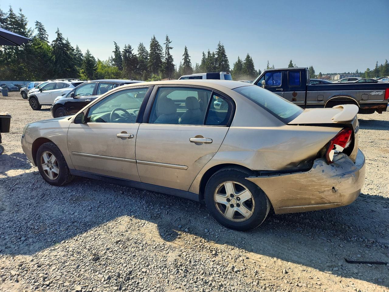 2005 Chevrolet Malibu Ls Tan vin: 1G1ZT528X5F268551