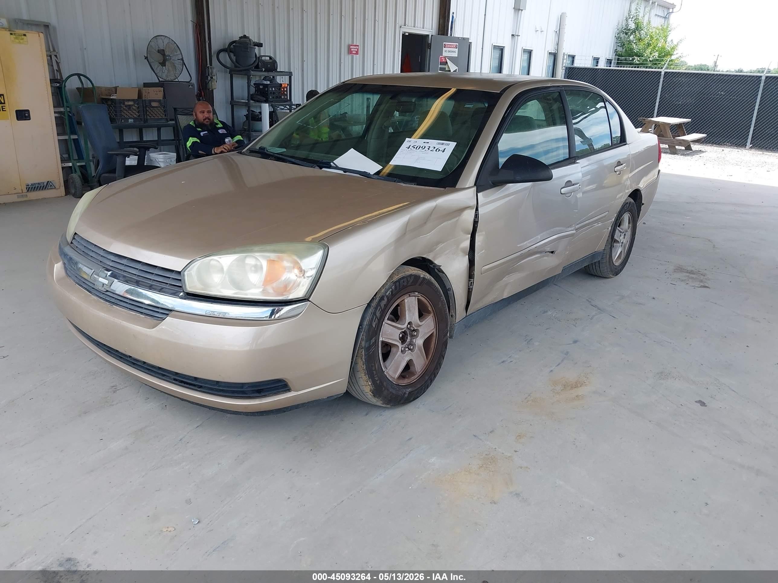 2005 Chevrolet Malibu Ls Tan vin: 1G1ZT528X5F299329