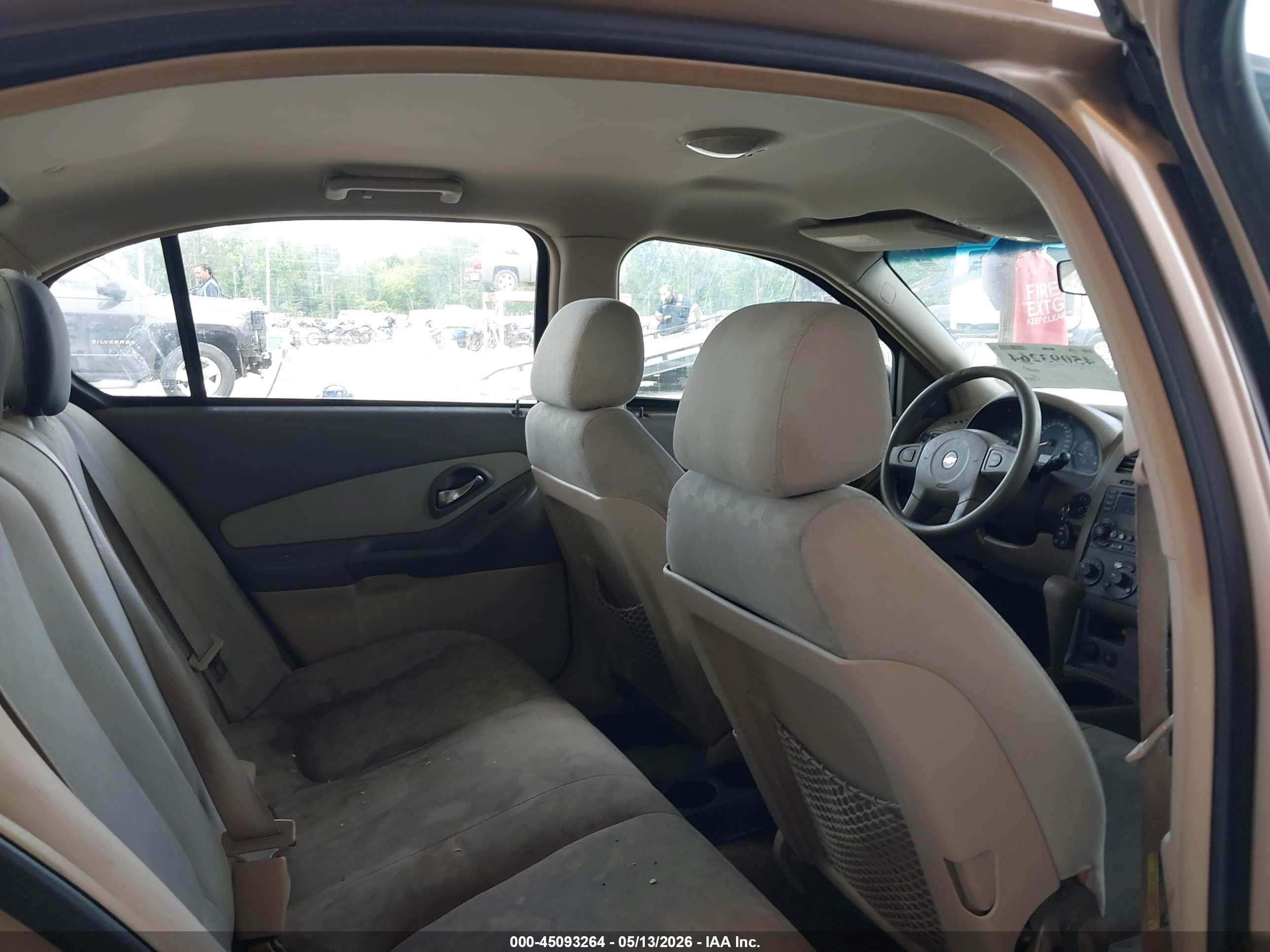 2005 Chevrolet Malibu Ls Tan vin: 1G1ZT528X5F299329