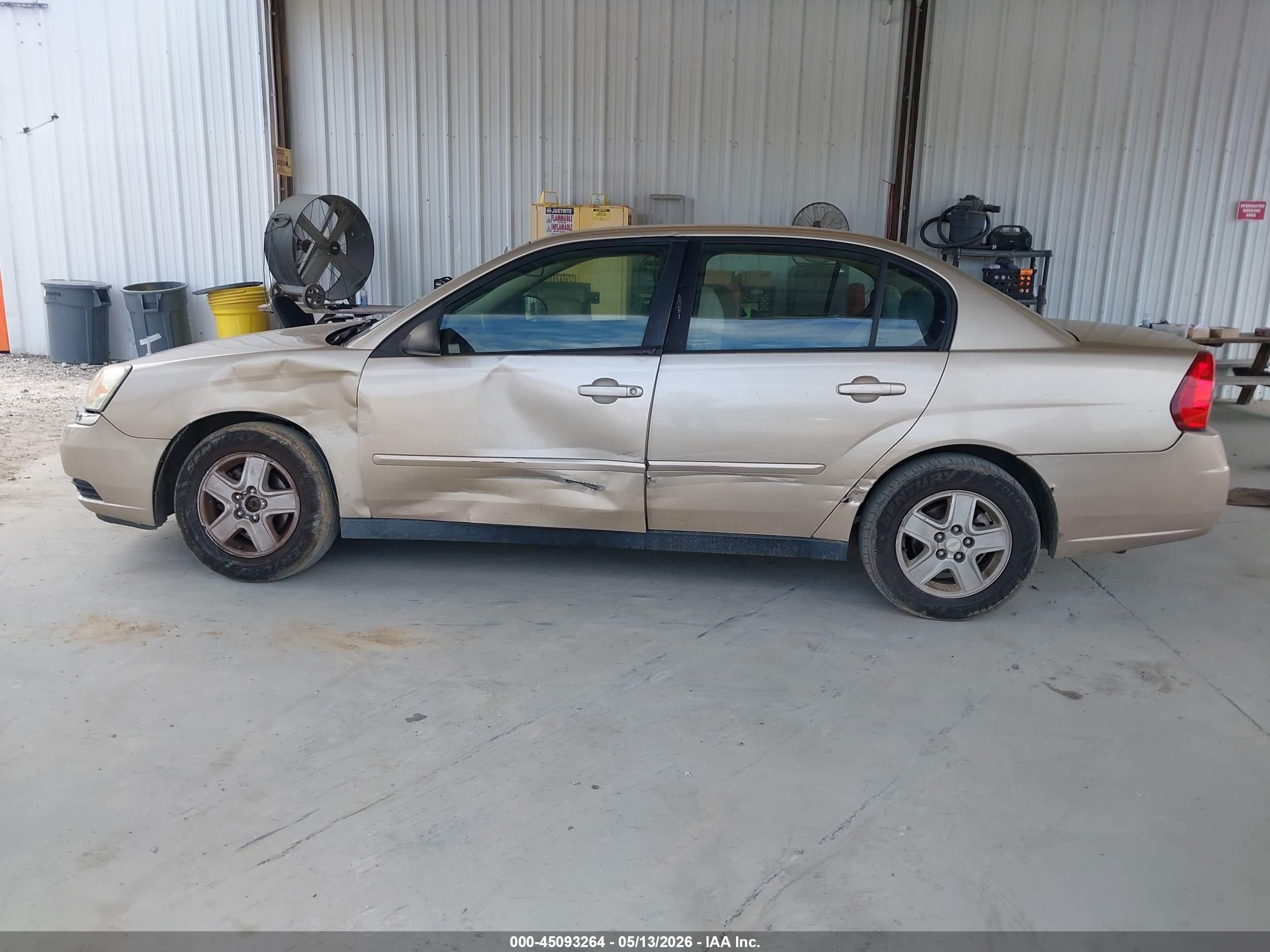 2005 Chevrolet Malibu Ls Tan vin: 1G1ZT528X5F299329