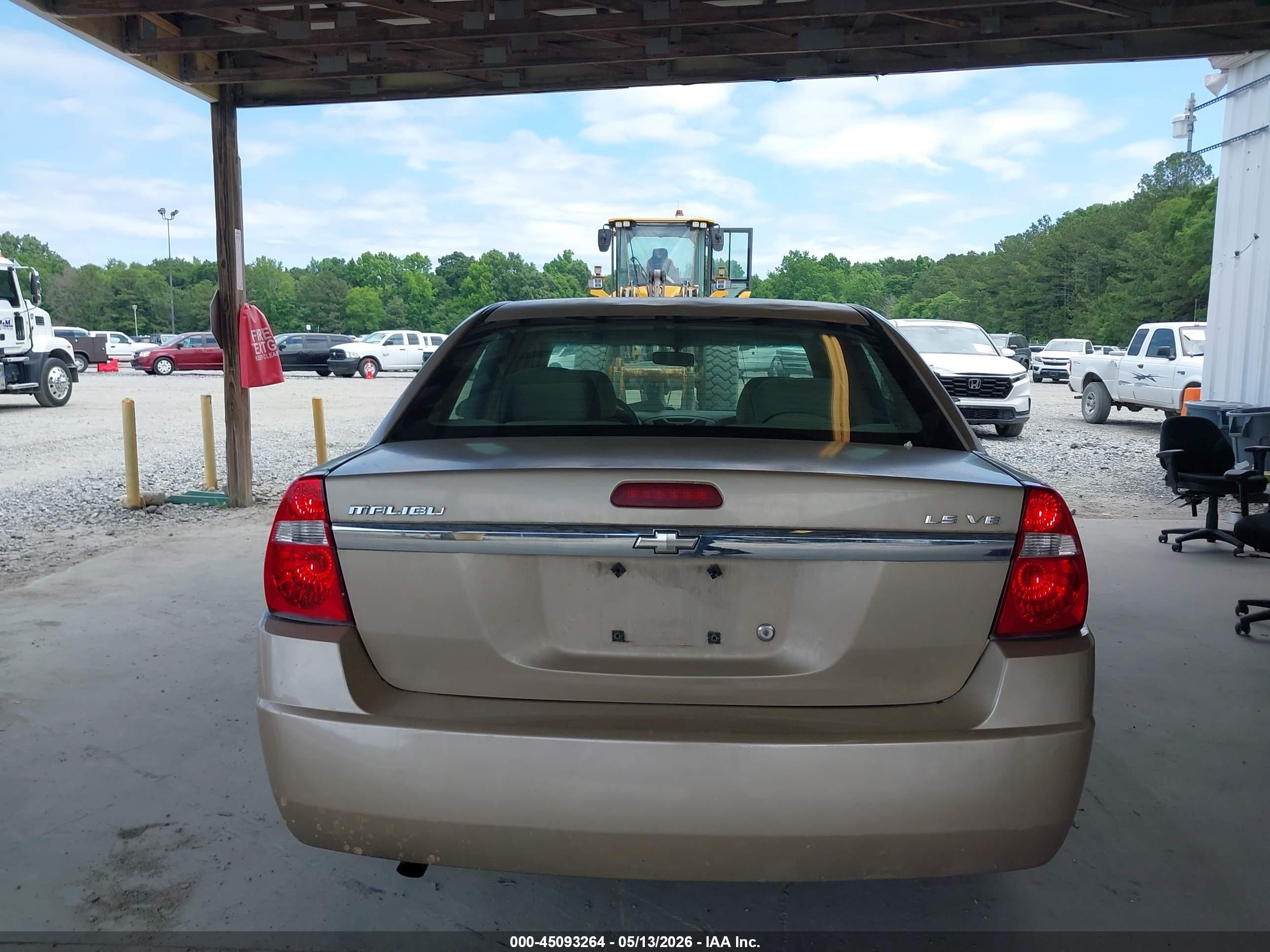 2005 Chevrolet Malibu Ls Tan vin: 1G1ZT528X5F299329