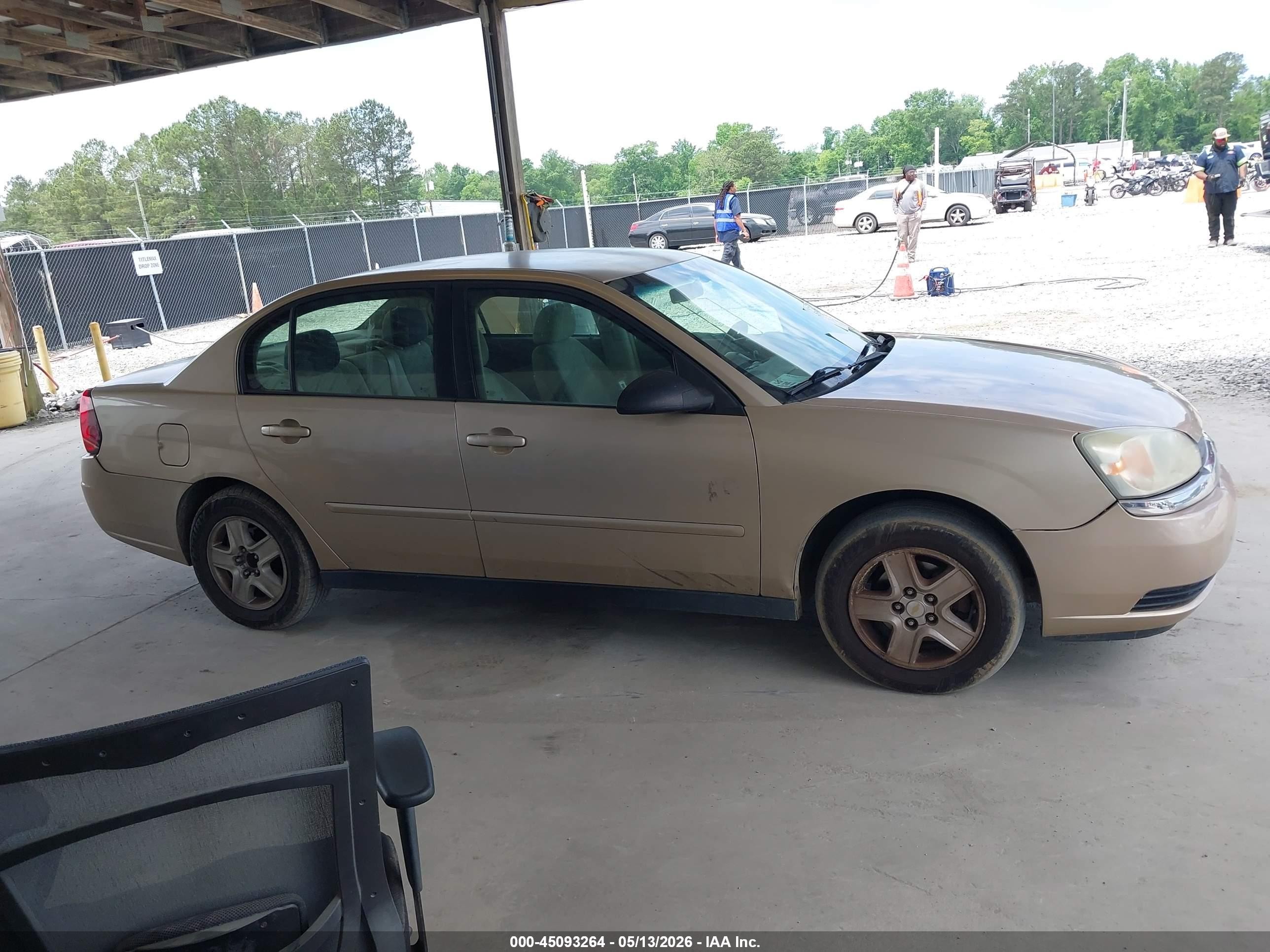 2005 Chevrolet Malibu Ls Tan vin: 1G1ZT528X5F299329