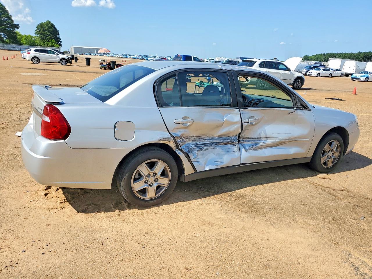 2005 Chevrolet Malibu Ls Silver vin: 1G1ZT528X5F303864