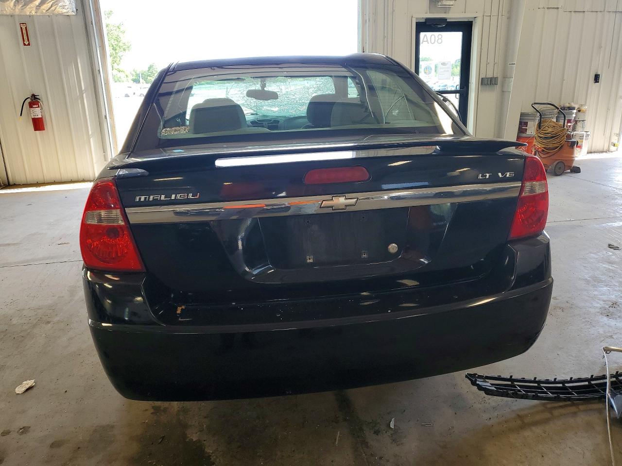 2006 Chevrolet Malibu Lt Black vin: 1G1ZT53816F262511