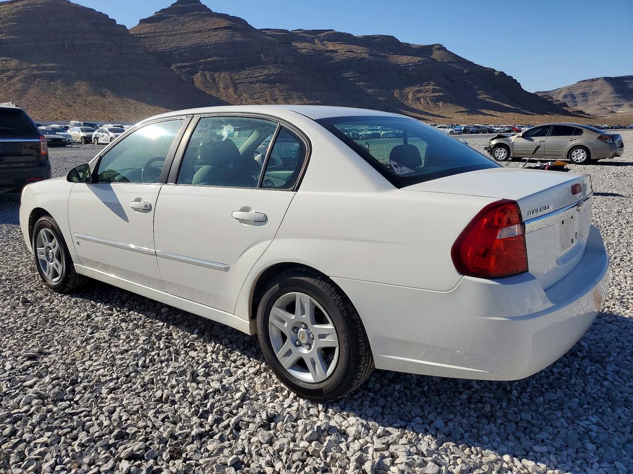 2006 Chevrolet Malibu Lt White vin: 1G1ZT53826F200809
