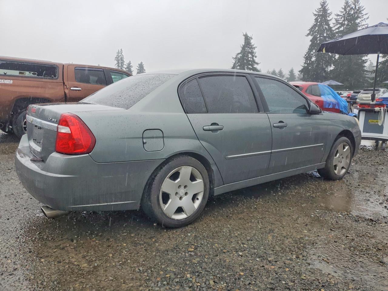 2006 Chevrolet Malibu Lt Green vin: 1G1ZT53826F242347