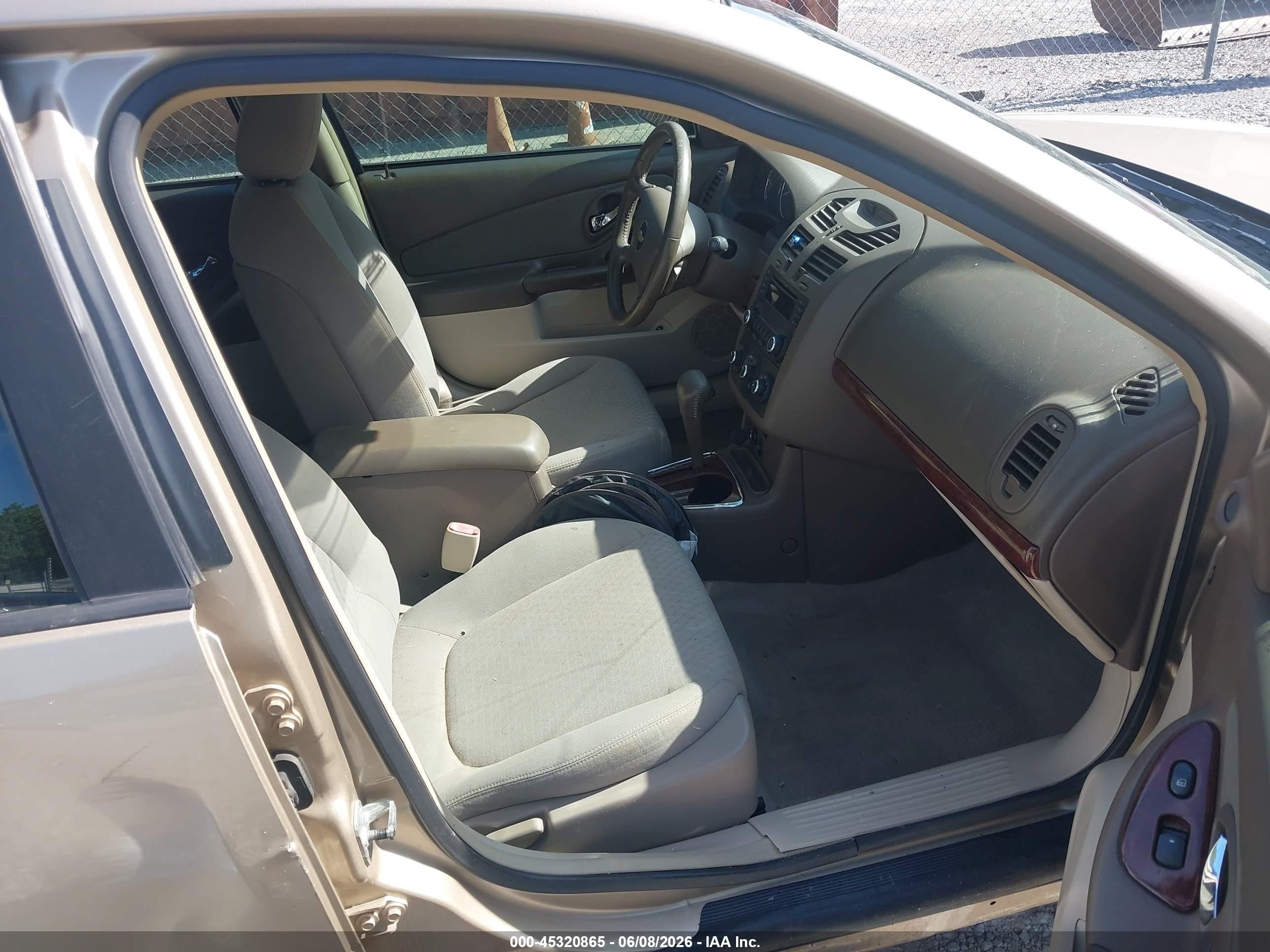2006 Chevrolet Malibu Lt Золотой vin: 1G1ZT53846F201489