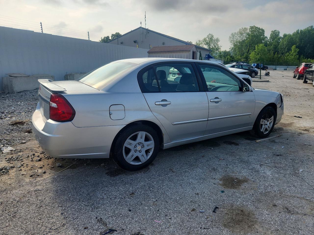 2006 Chevrolet Malibu Lt Silver vin: 1G1ZT53856F150715