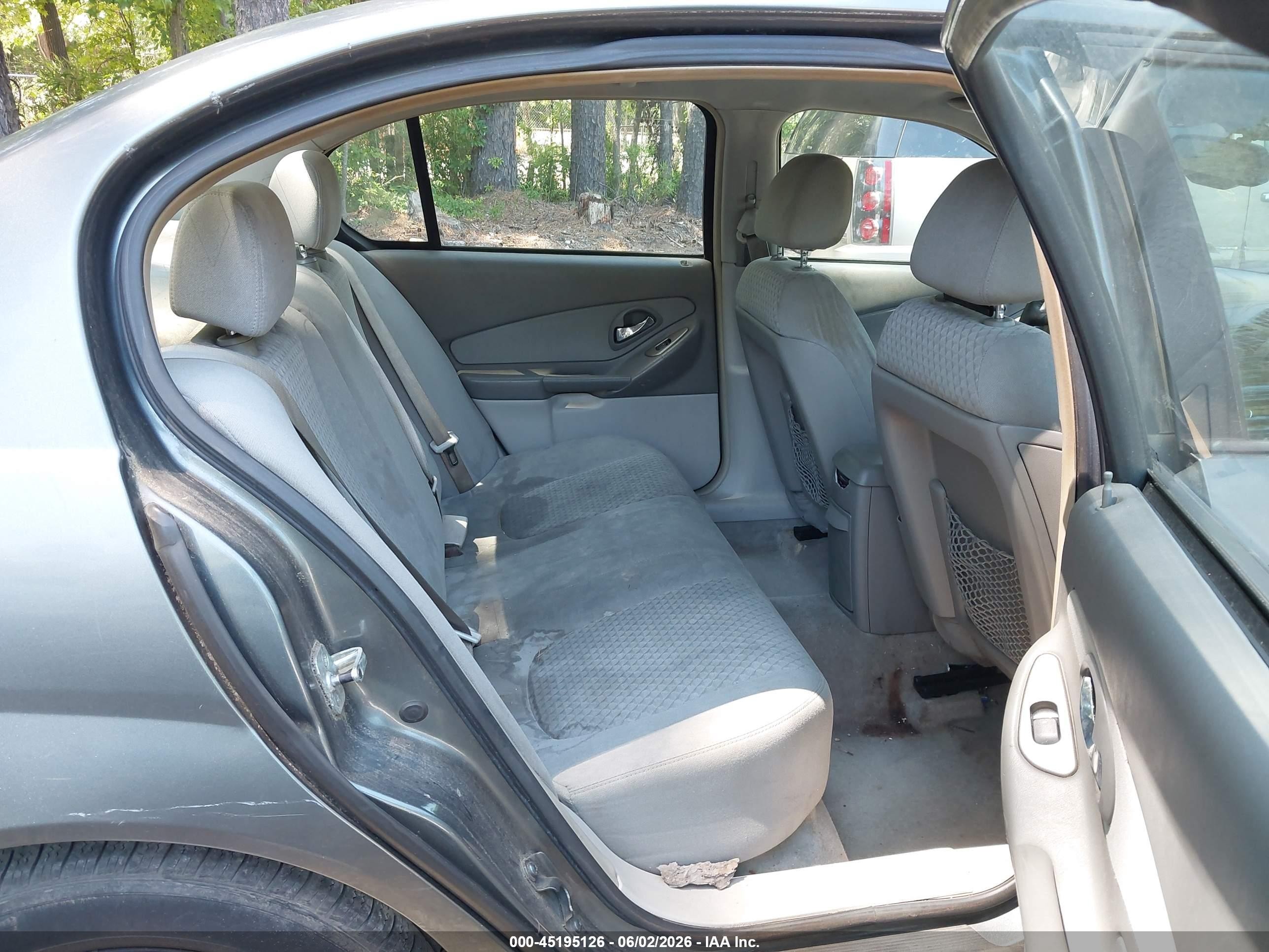 2006 Chevrolet Malibu Lt Gray vin: 1G1ZT53856F183861