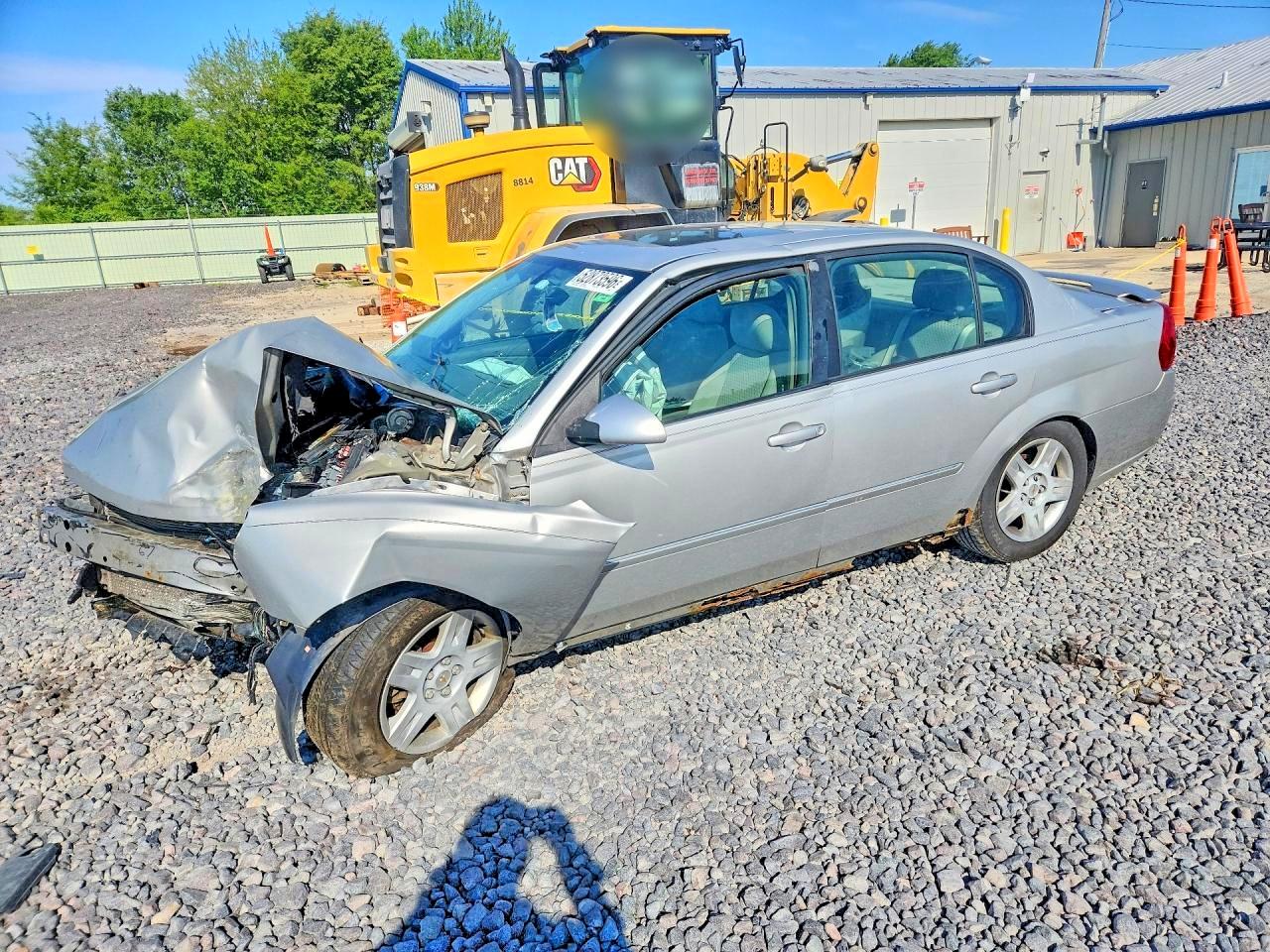 2006 Chevrolet Malibu Lt Серебряный vin: 1G1ZT53866F162369