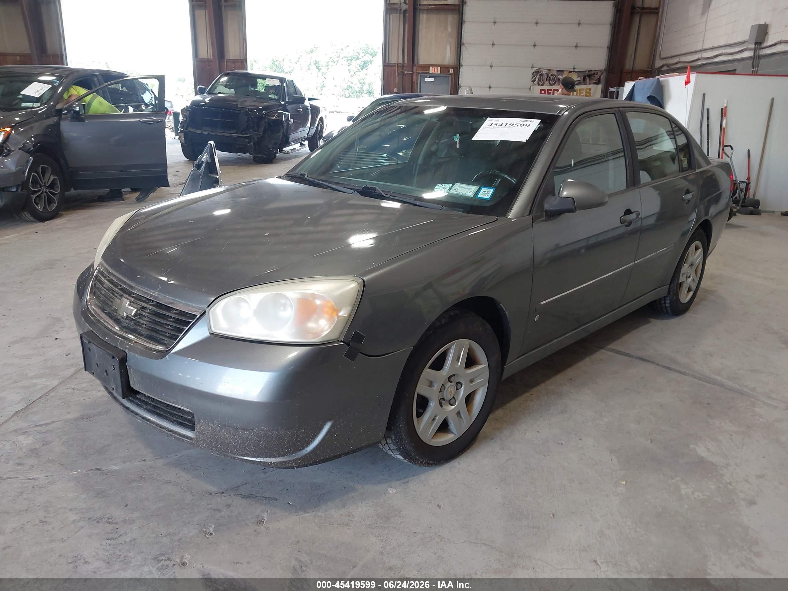 2006 Chevrolet Malibu Lt Gray vin: 1G1ZT53886F121726