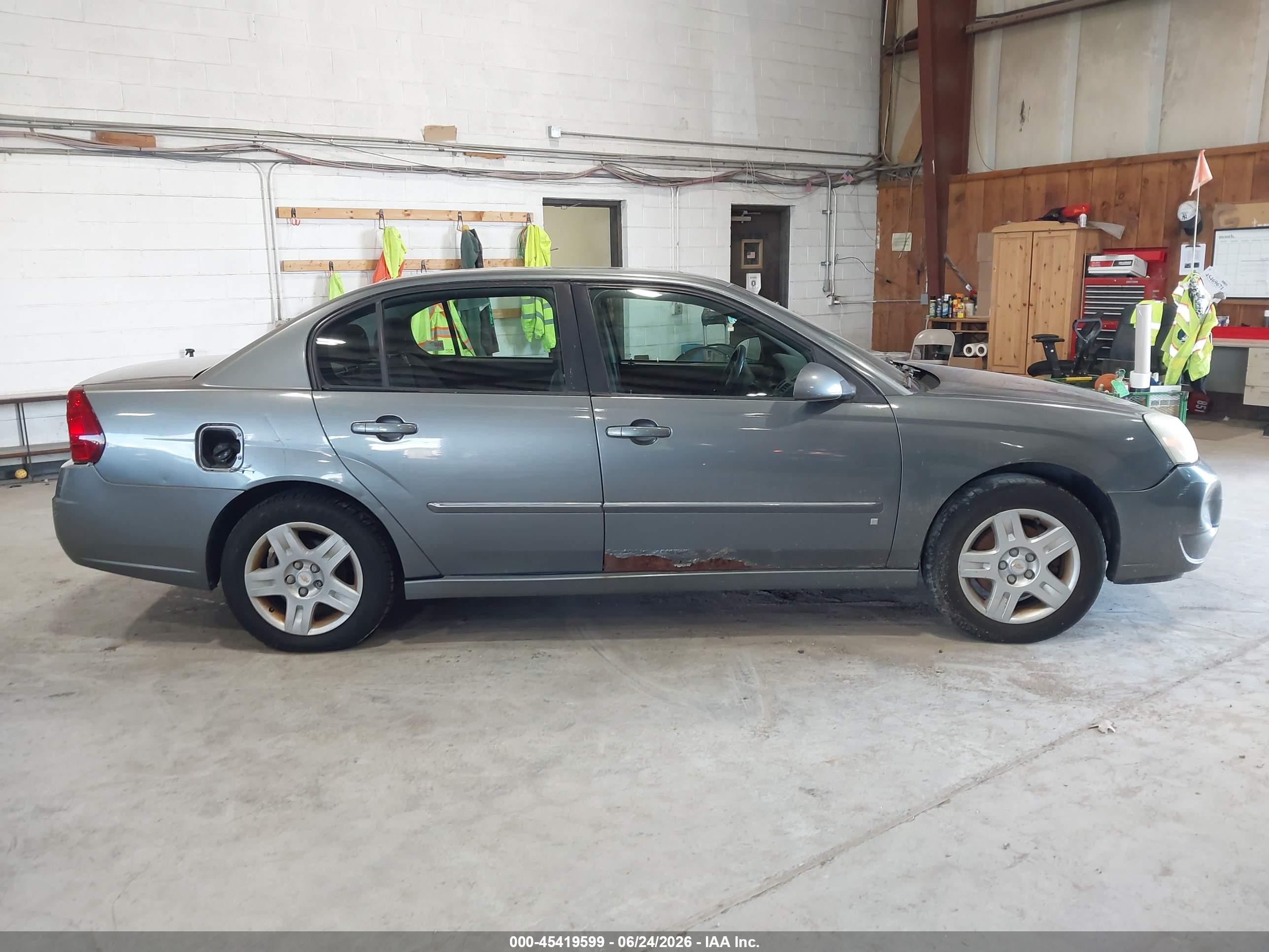 2006 Chevrolet Malibu Lt Gray vin: 1G1ZT53886F121726