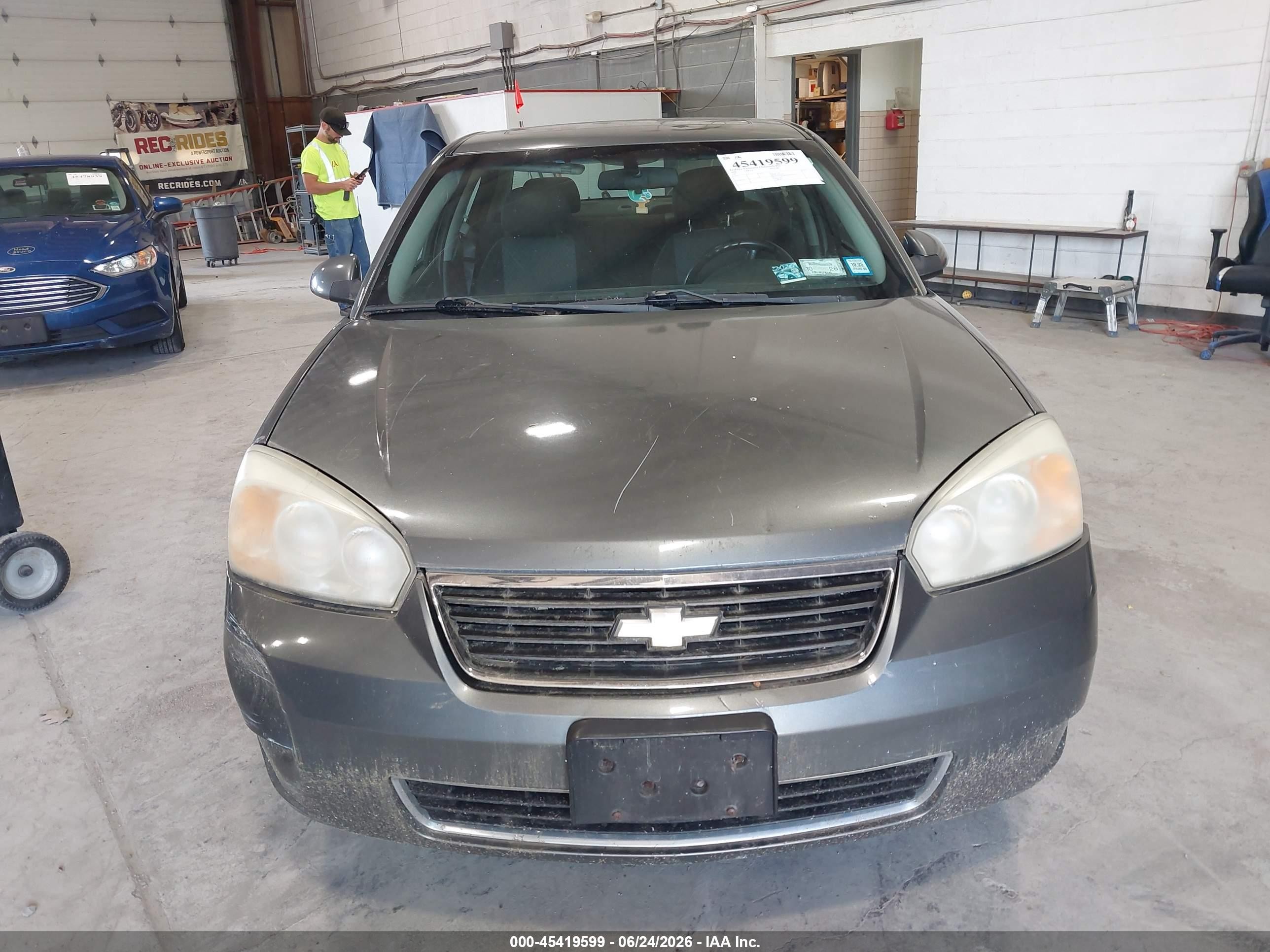 2006 Chevrolet Malibu Lt Gray vin: 1G1ZT53886F121726