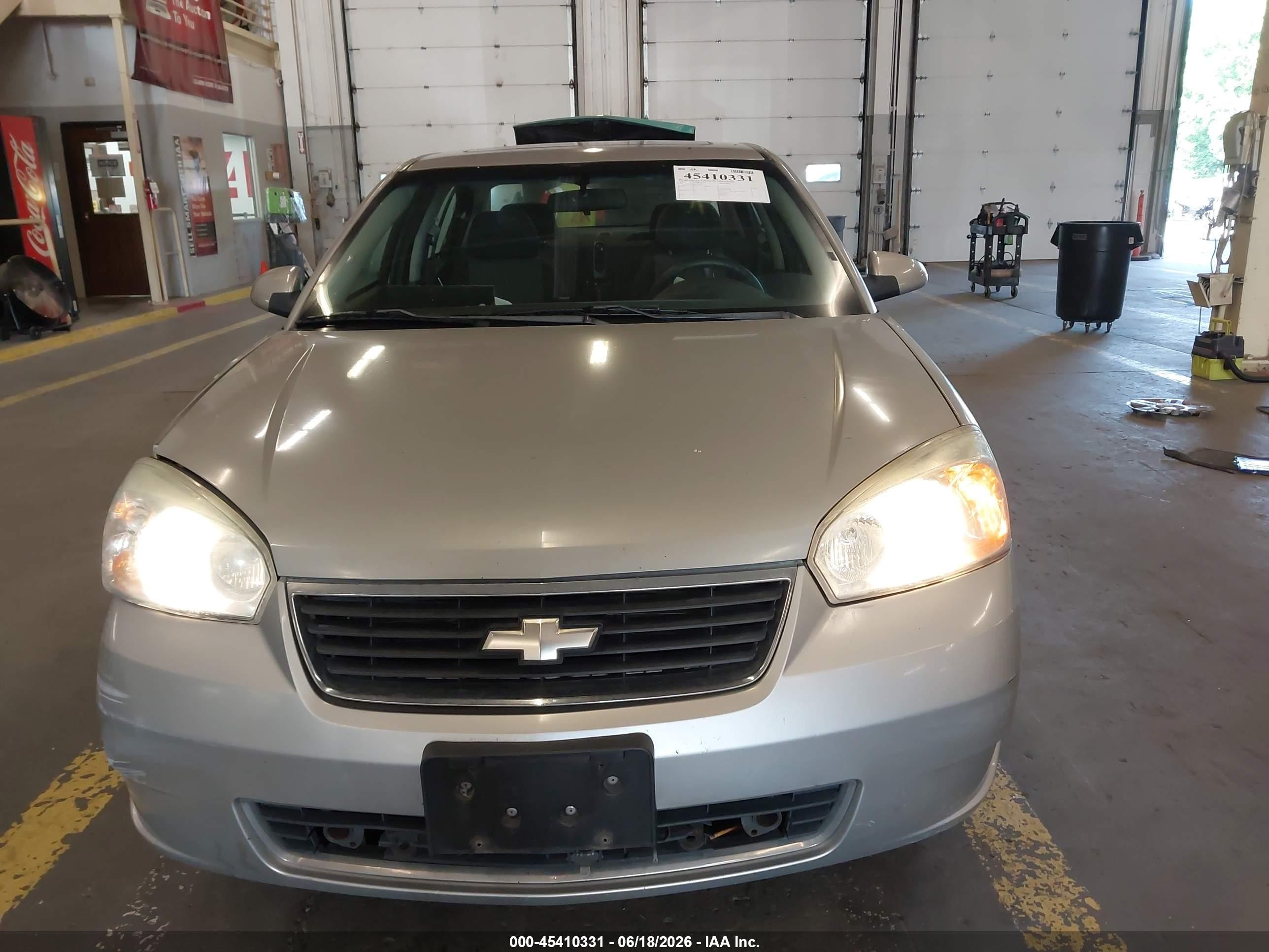 2006 Chevrolet Malibu Lt Silver vin: 1G1ZT53886F222314