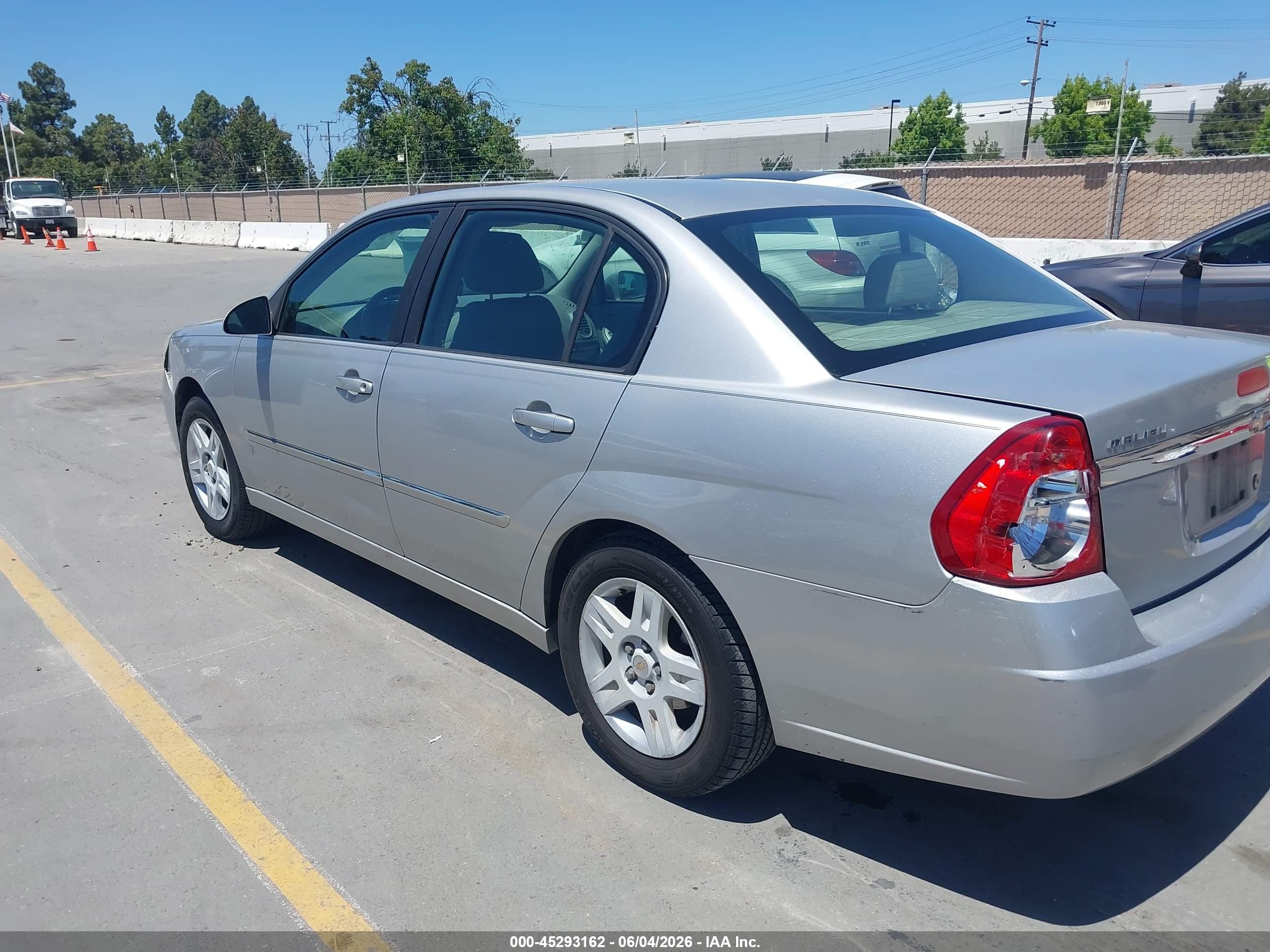 2006 Chevrolet Malibu Lt Серый vin: 1G1ZT53F16F220483