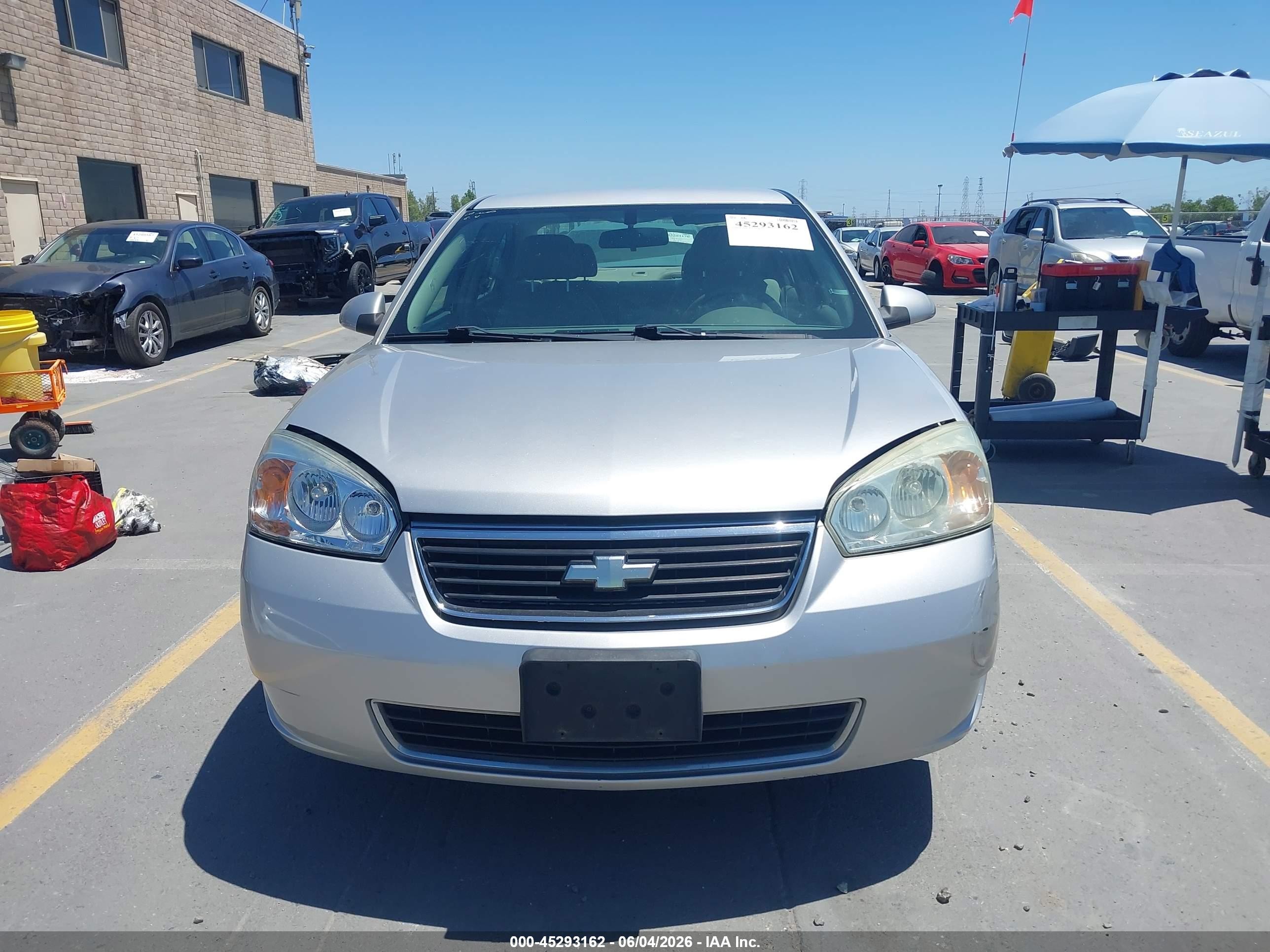 2006 Chevrolet Malibu Lt Серый vin: 1G1ZT53F16F220483