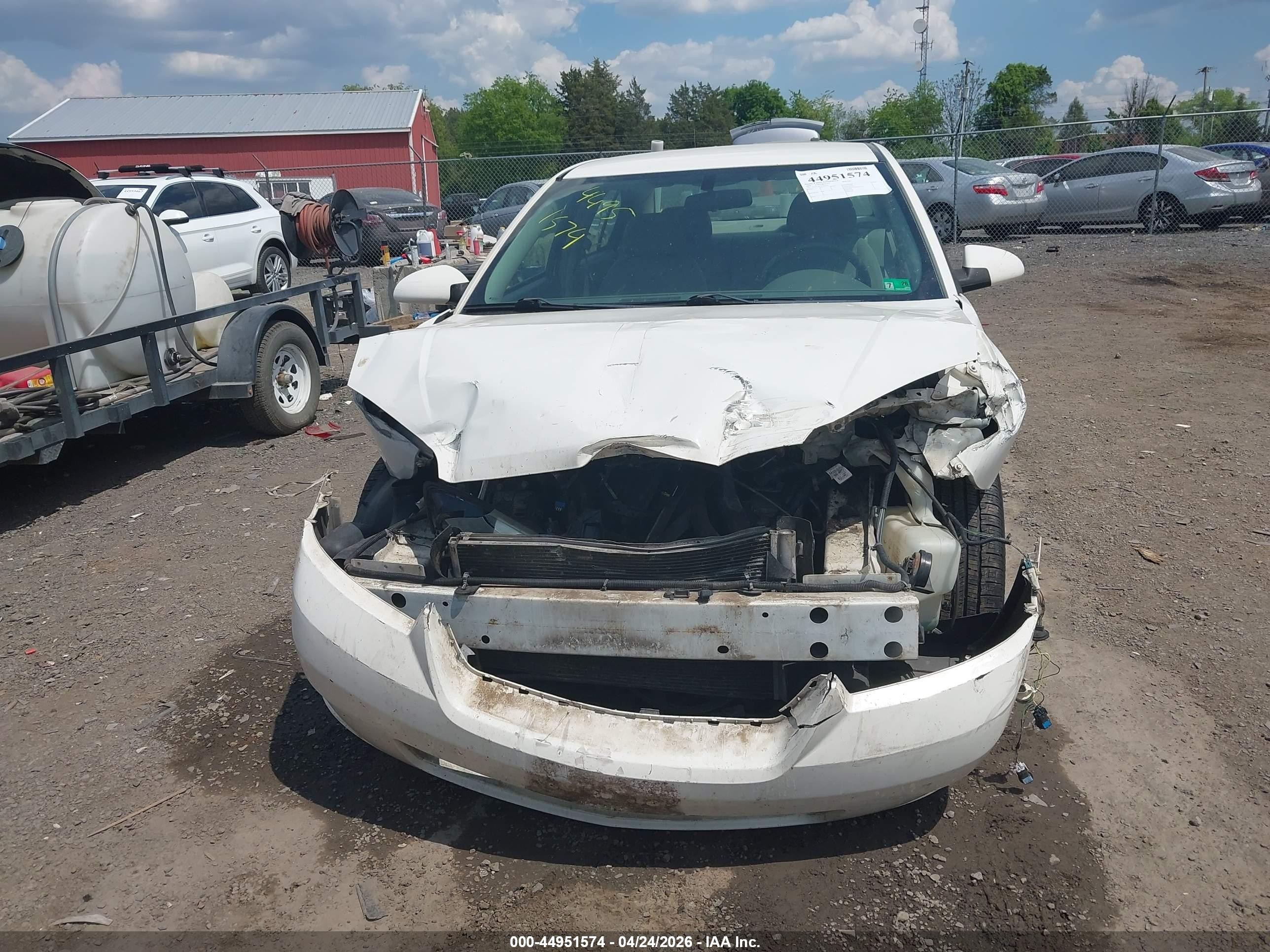 2006 Chevrolet Malibu Lt White vin: 1G1ZT53F56F245614