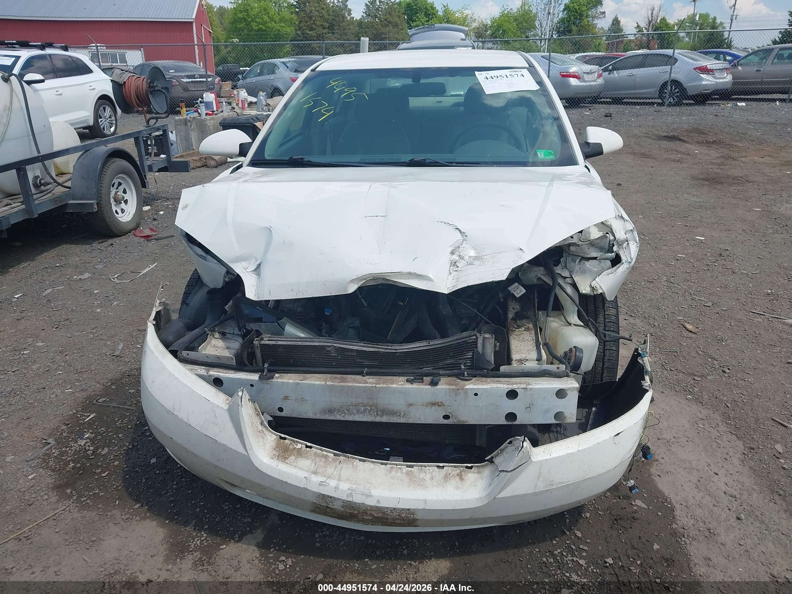 2006 Chevrolet Malibu Lt White vin: 1G1ZT53F56F245614