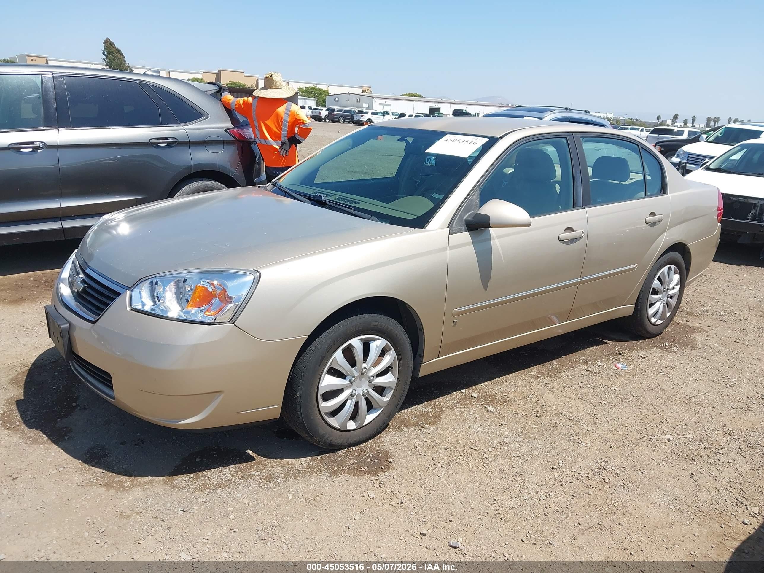 2006 Chevrolet Malibu Lt Золотой vin: 1G1ZT53F86F271107