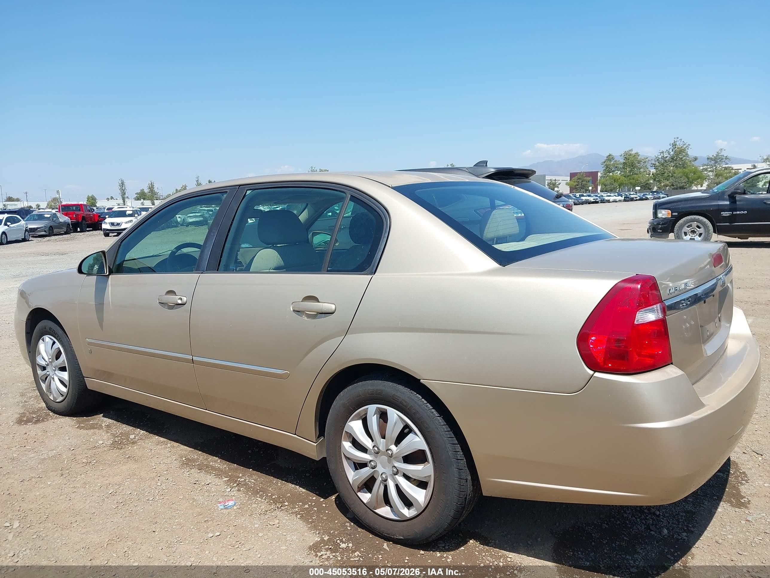 2006 Chevrolet Malibu Lt Золотой vin: 1G1ZT53F86F271107